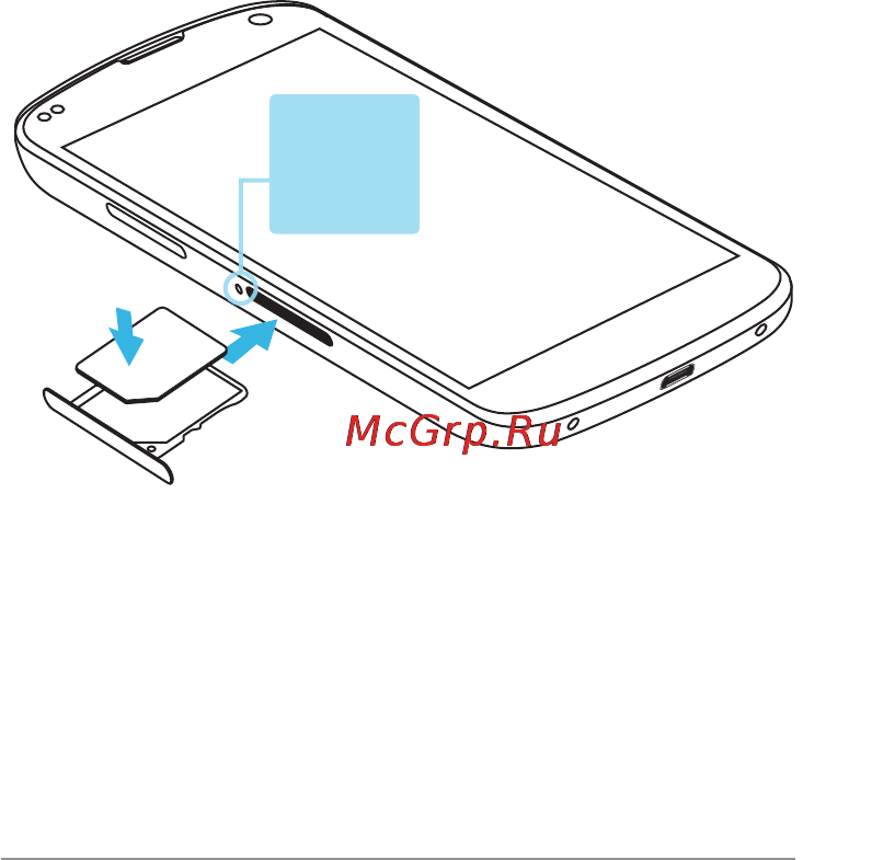 LG LGE960 NEXUS 4 [100/122] Insert micro sim card turn on phone