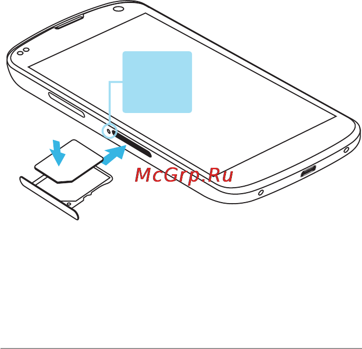 LG LGE960 NEXUS 4 [41/122] Вставте карту micro sim та ввімкніть телефон