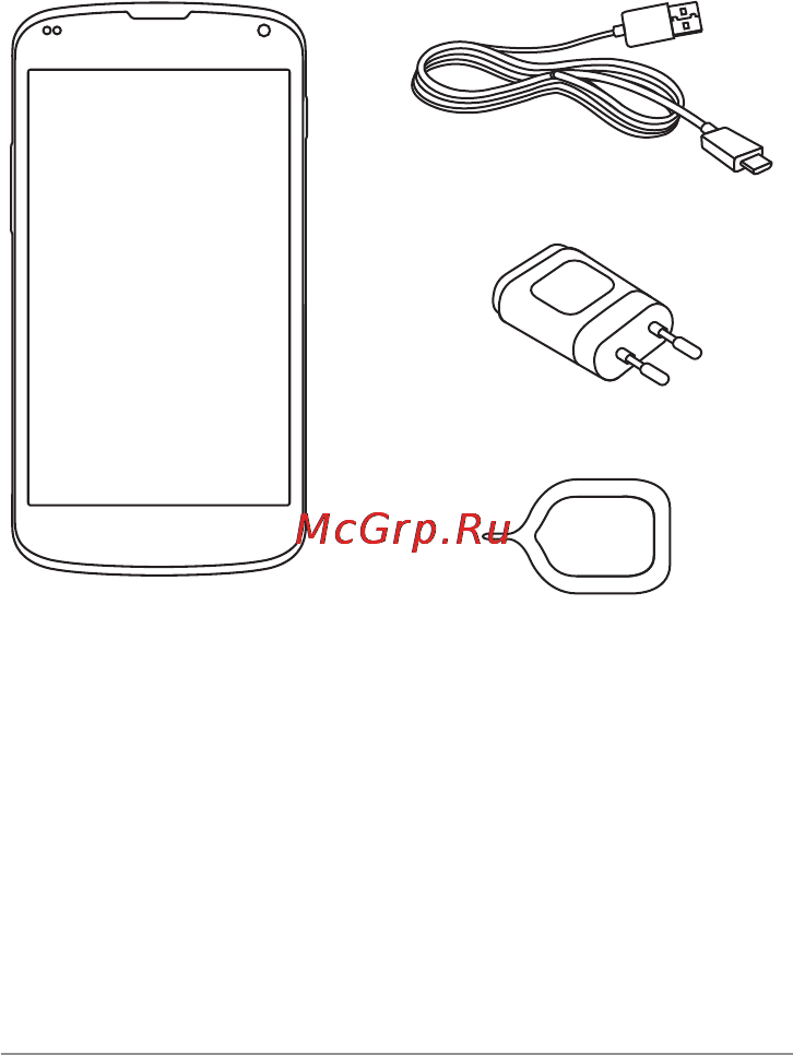 LG LGE960 NEXUS 4 [65/122] Қораптың ішіндегілер