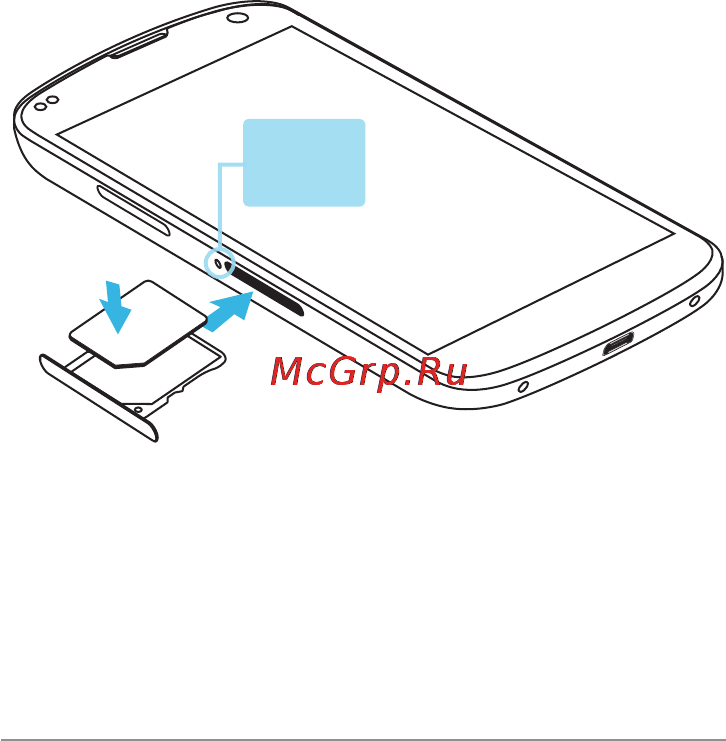 LG LGE960 NEXUS 4 [71/122] Micro sim картасын салып телефонды қосыңыз