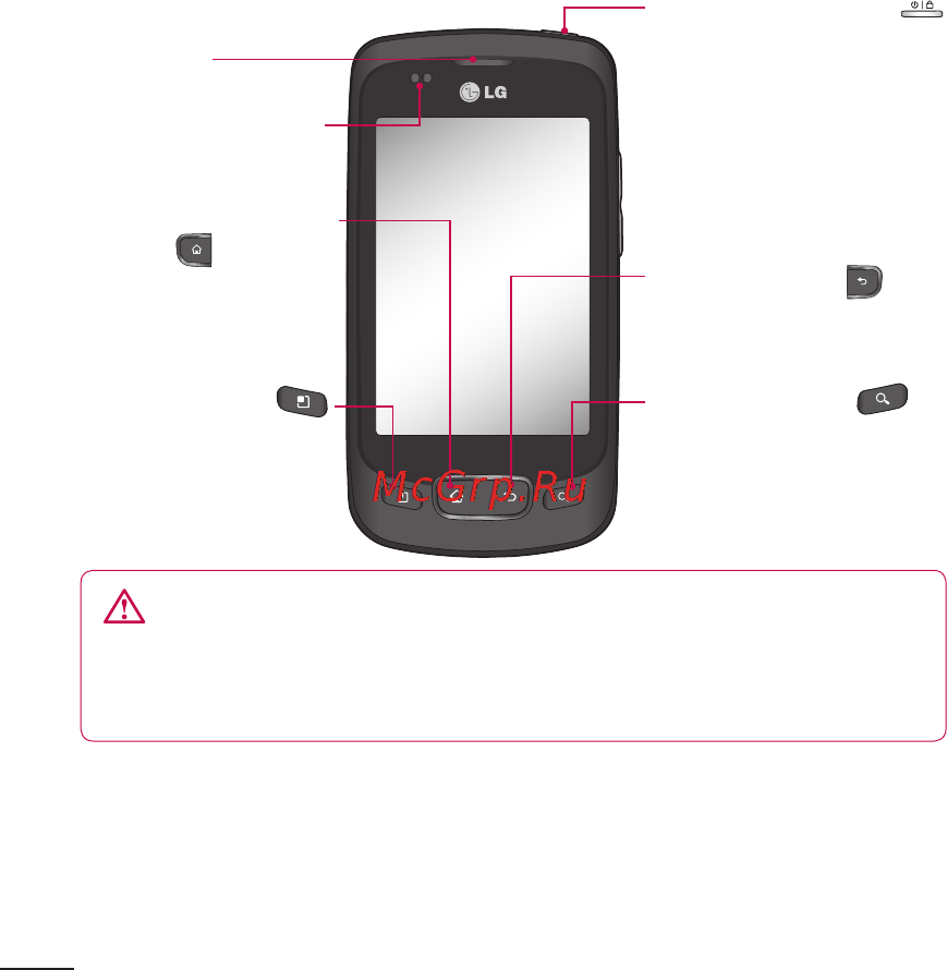 LG LGP500 Optimus One [20/250] Знакомство с телефоном