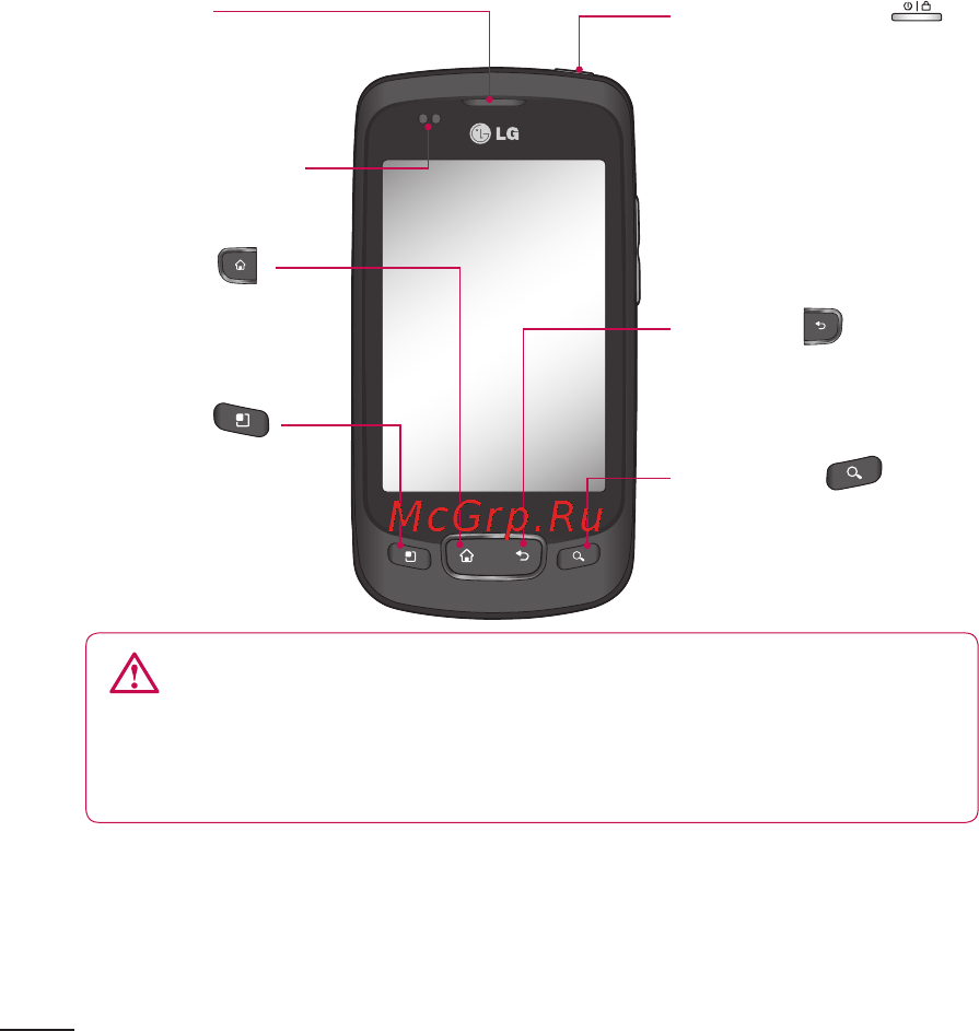 LG LGP500 Optimus One [226/250] Getting to know your phone