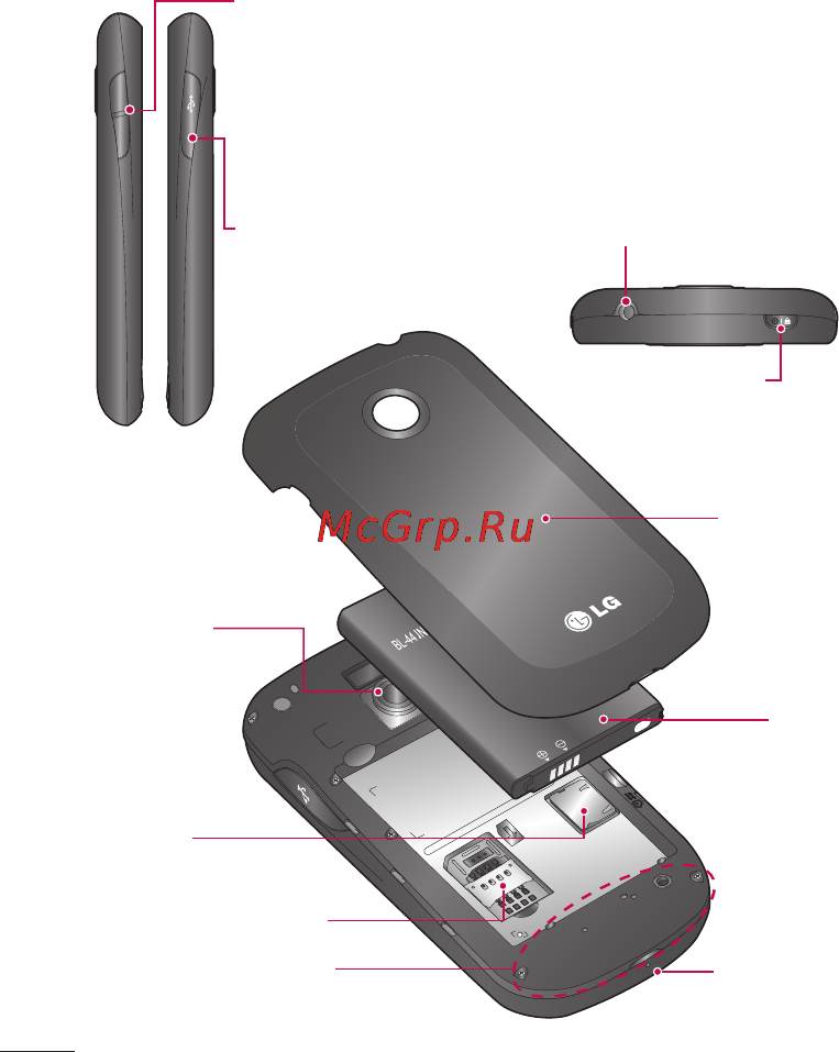 LG P690 Optimus Link [30/252] Знакомство с телефоном