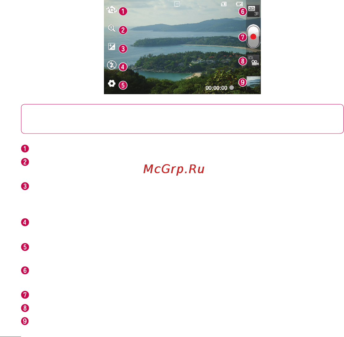 LG P725 Optimus 3D MAX [238/262] Бейне камера