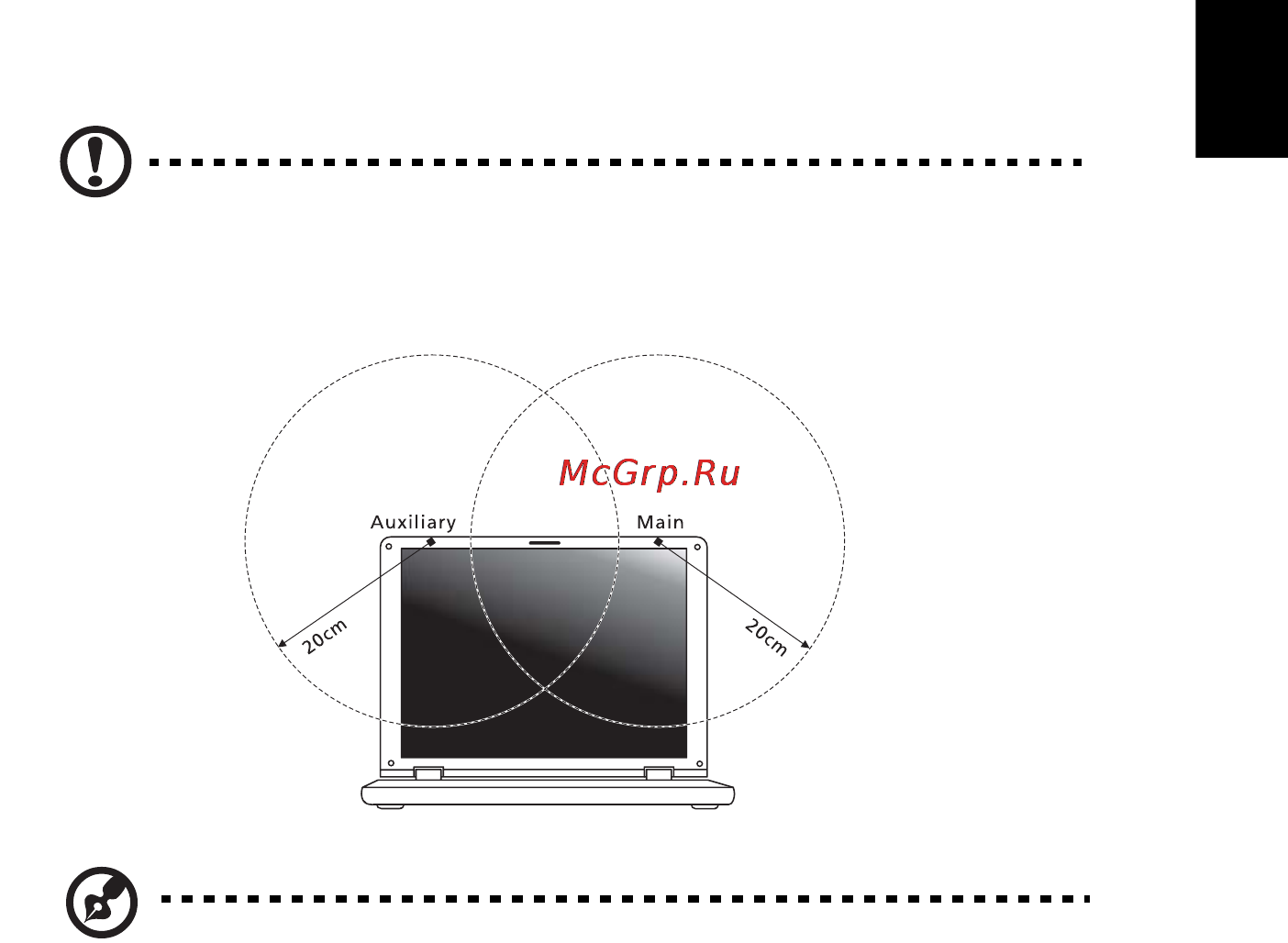 E-Machines E642G [1267/1698] Fcc rf saugumo reikalavimas