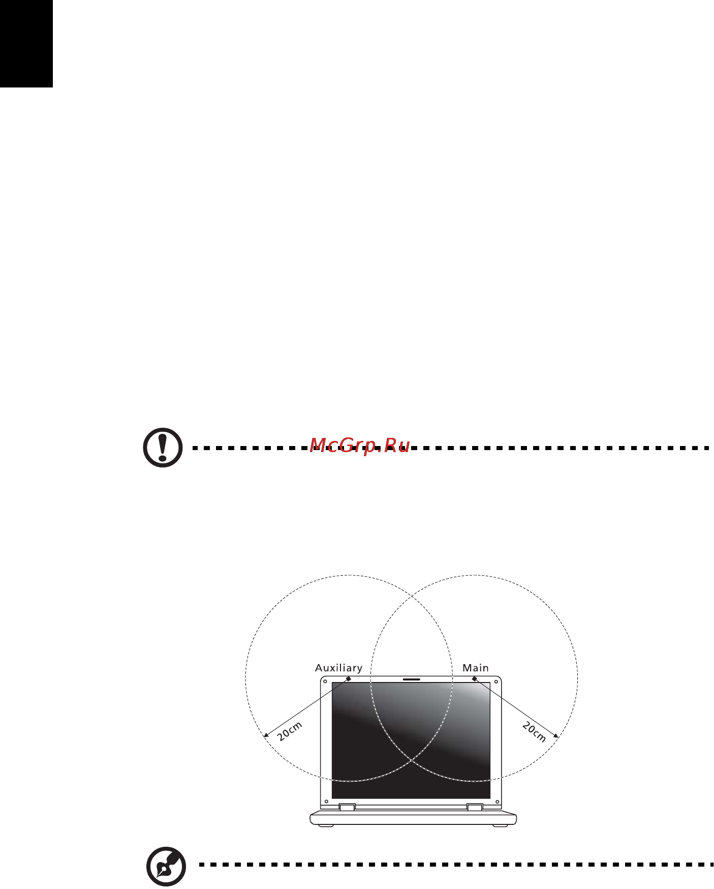 E-Machines E642G [56/1698] The fcc rf safety requirement