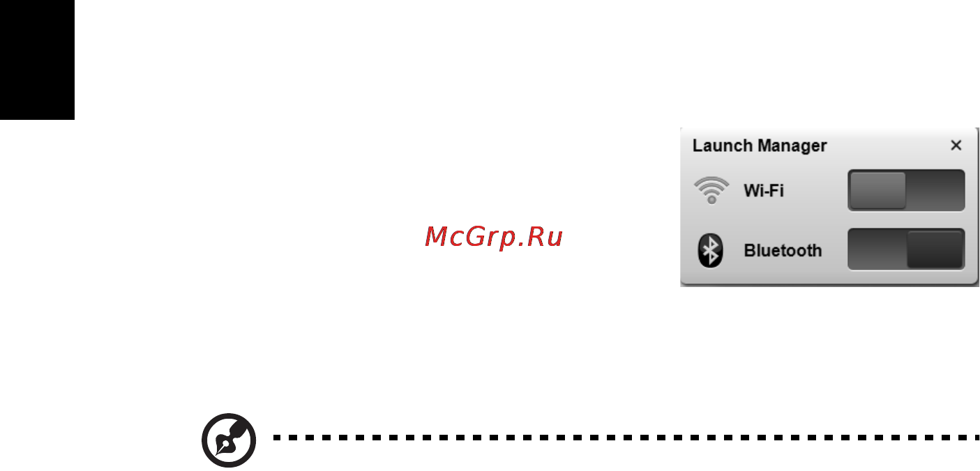 E-Machines E642G [78/1698] Activer vos appareils sans fil