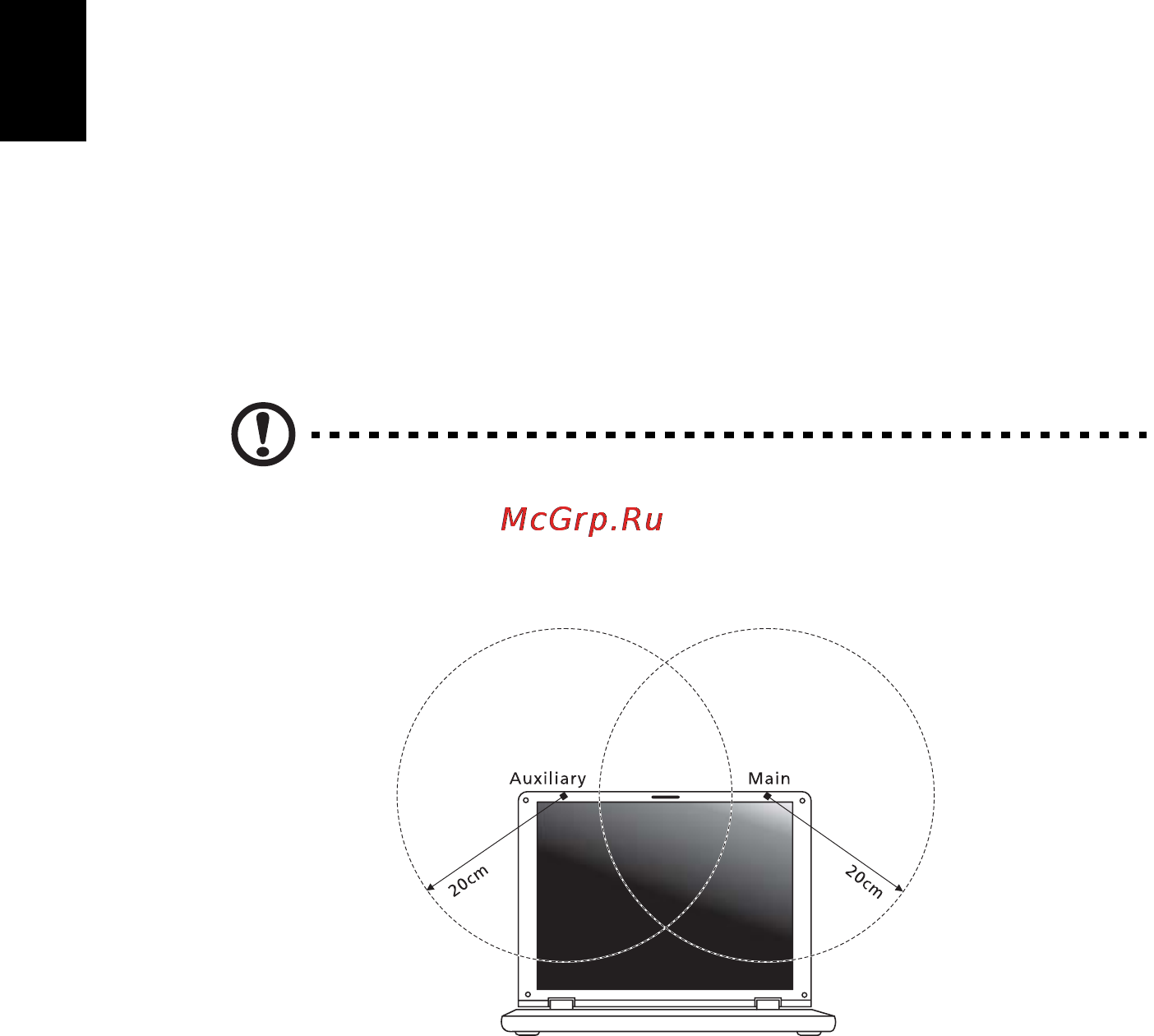 E-Machines E642G [878/1698] Bezpečnostné požiadavky fcc rf