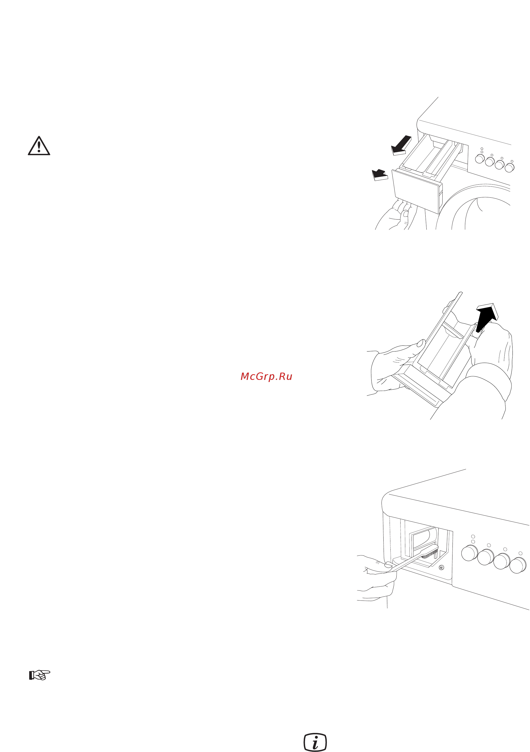 Electrolux EWC1350 [14/20] Istka wnenej storony dwercy