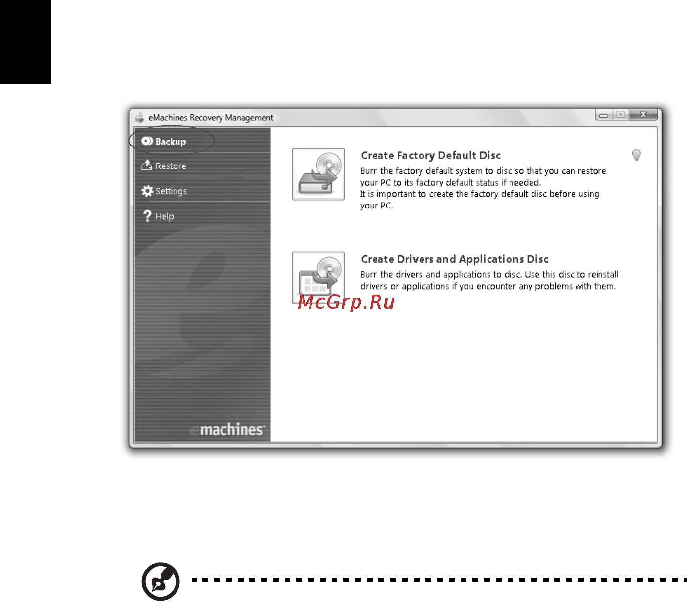 E-Machines E728 [1686/1698] เบ ร นด สก แบ คอ พ