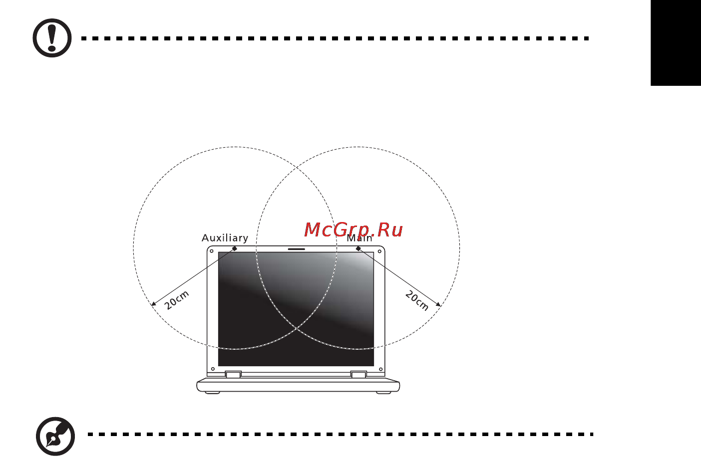 E-Machines E728 [987/1698] Fcc ov sigurnosni zahtjev glede radiofrekvencija