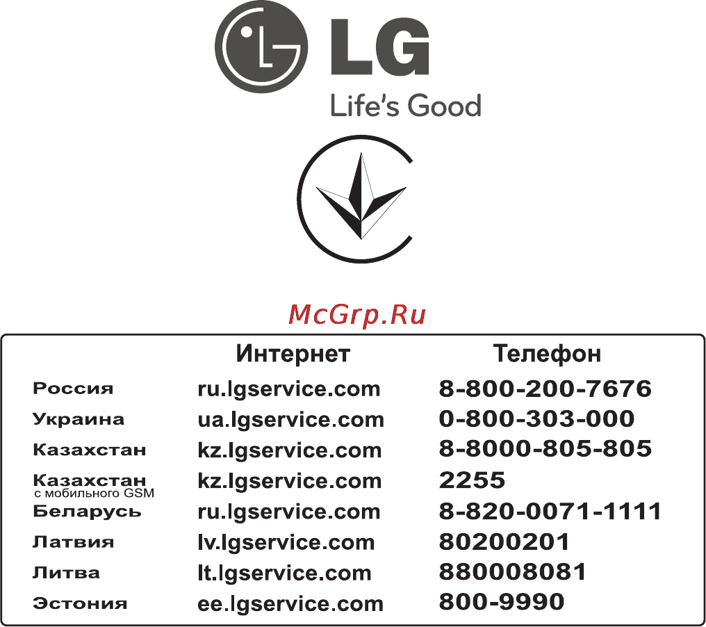 LG MS2044JLY Инструкция по эксплуатации онлайн [46/46] 81969