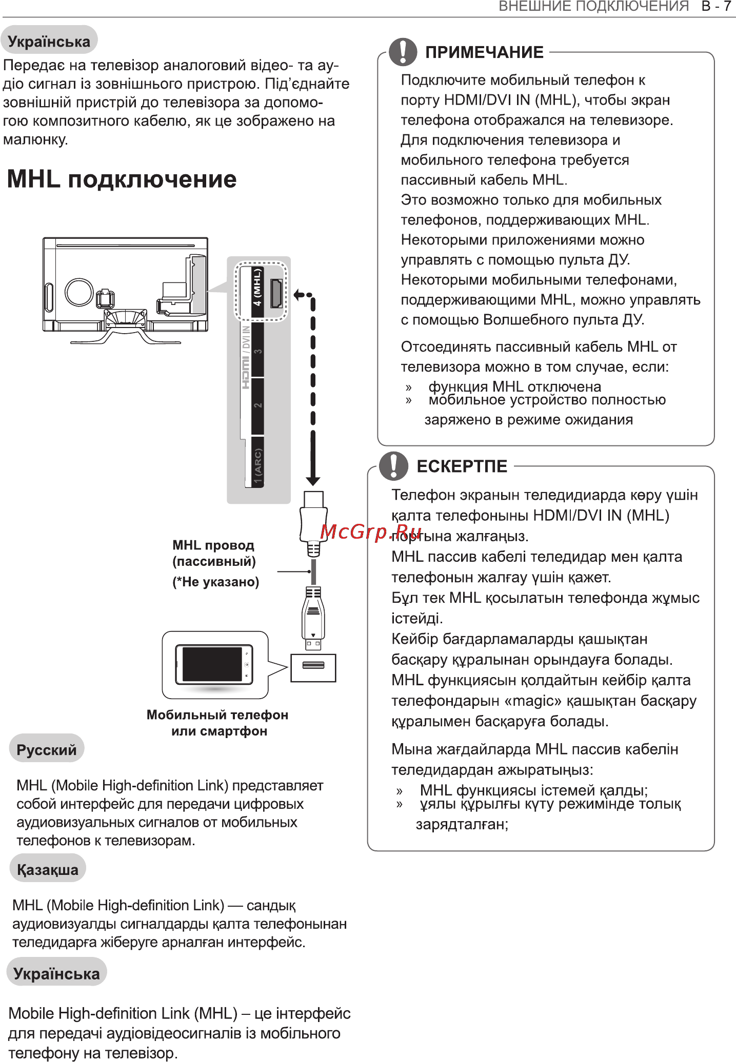 LG 42LA790V Инструкция по эксплуатации онлайн [99/112] 81994