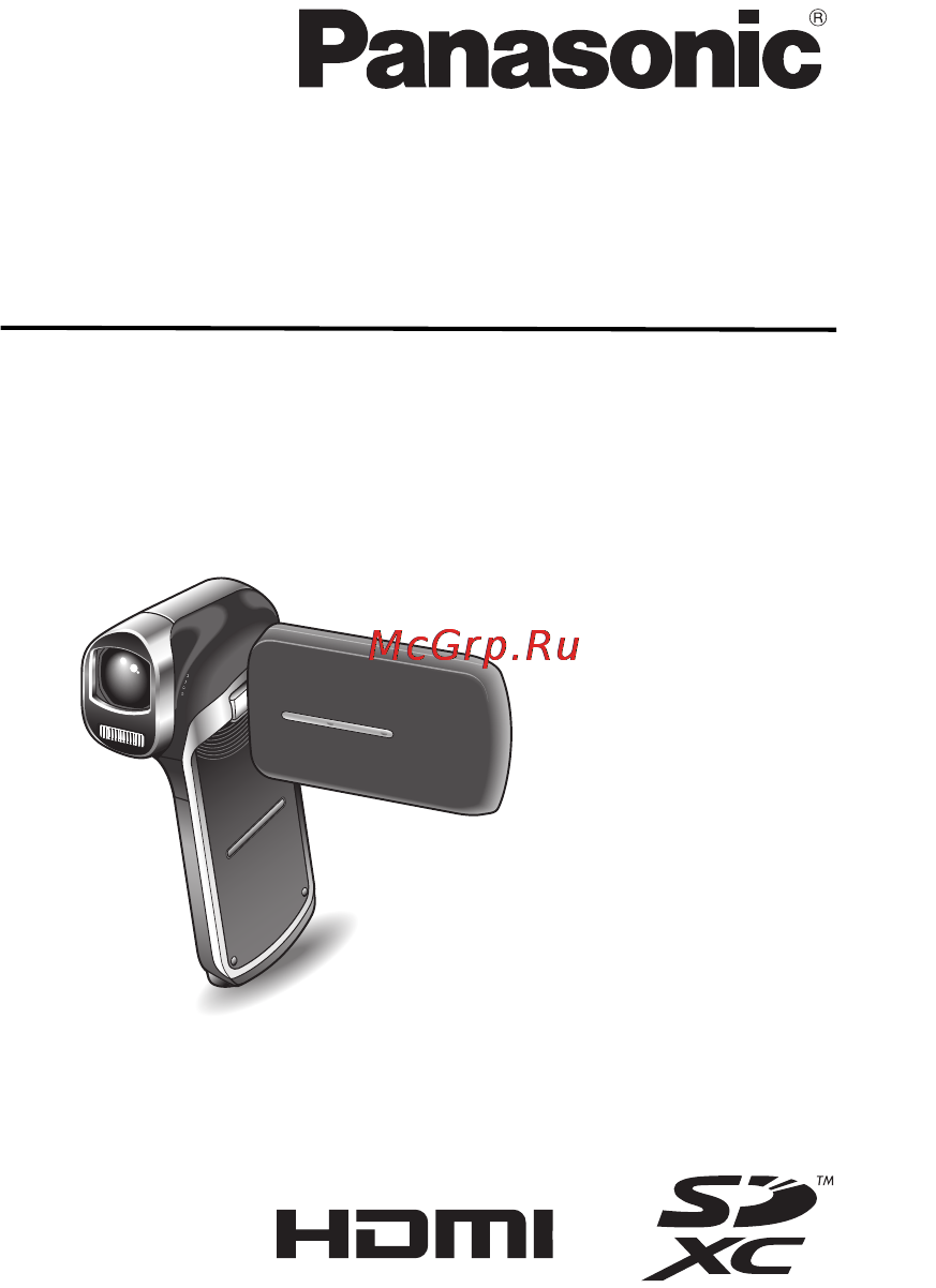 Panasonic HX-DC1 Инструкция по эксплуатации онлайн