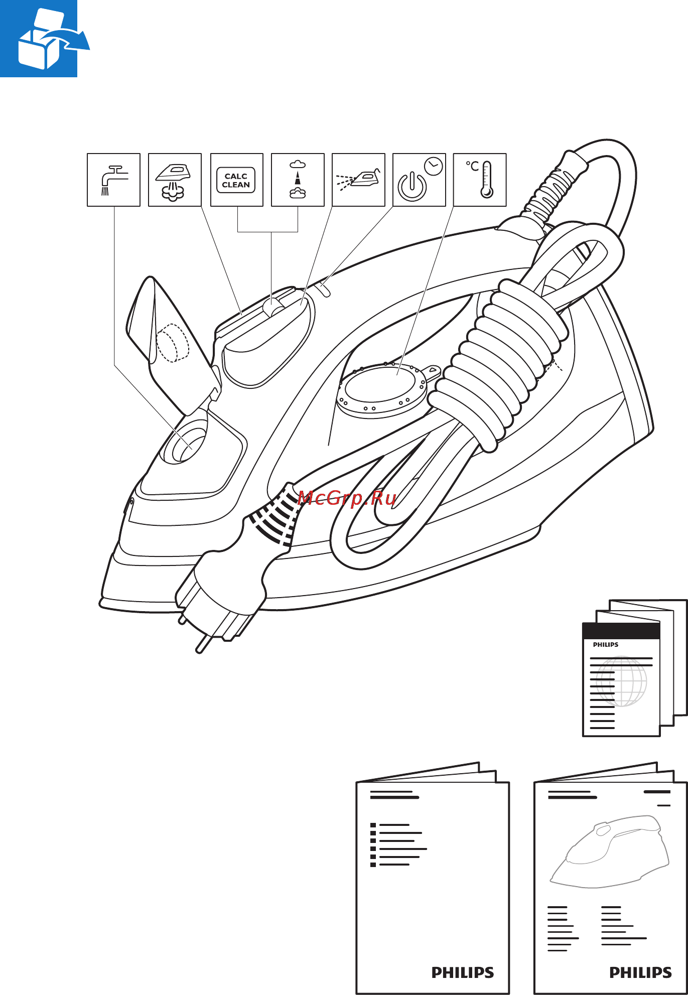 Philips PowerLife GC2906/70 Инструкция по эксплуатации онлайн [3/24] 82086