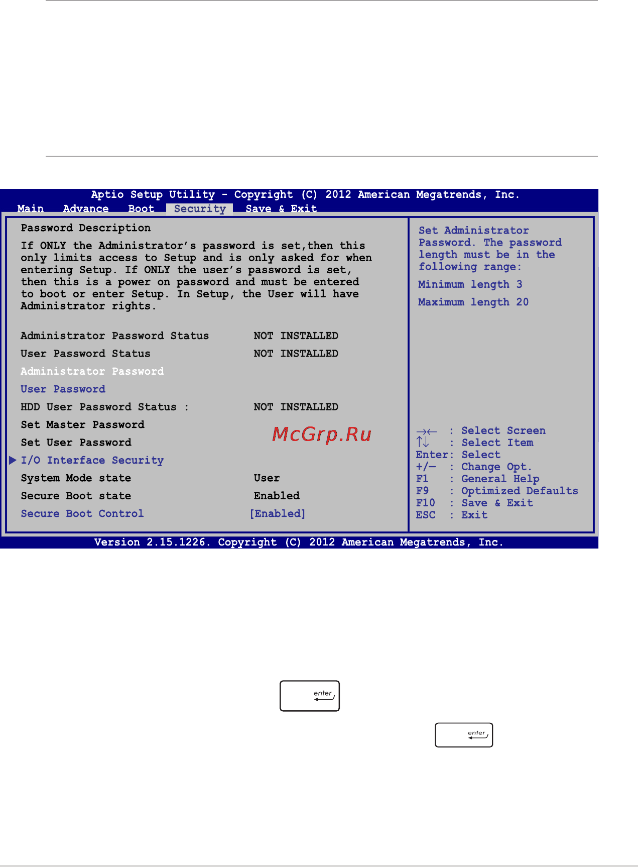 Asus G46VW-CZ091H [71/102] Security
