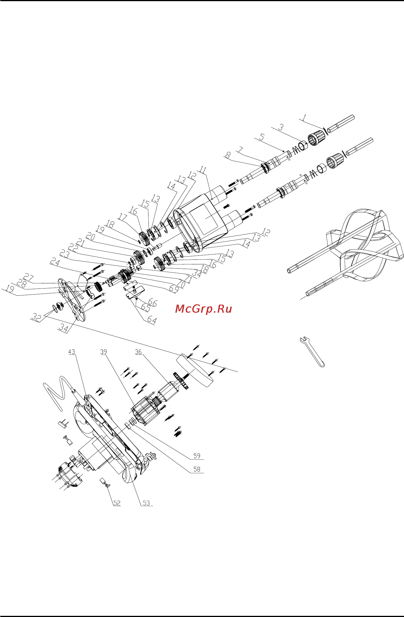 Stomer SMD-1400x2 [18/24] Exploded view smd 1400x2