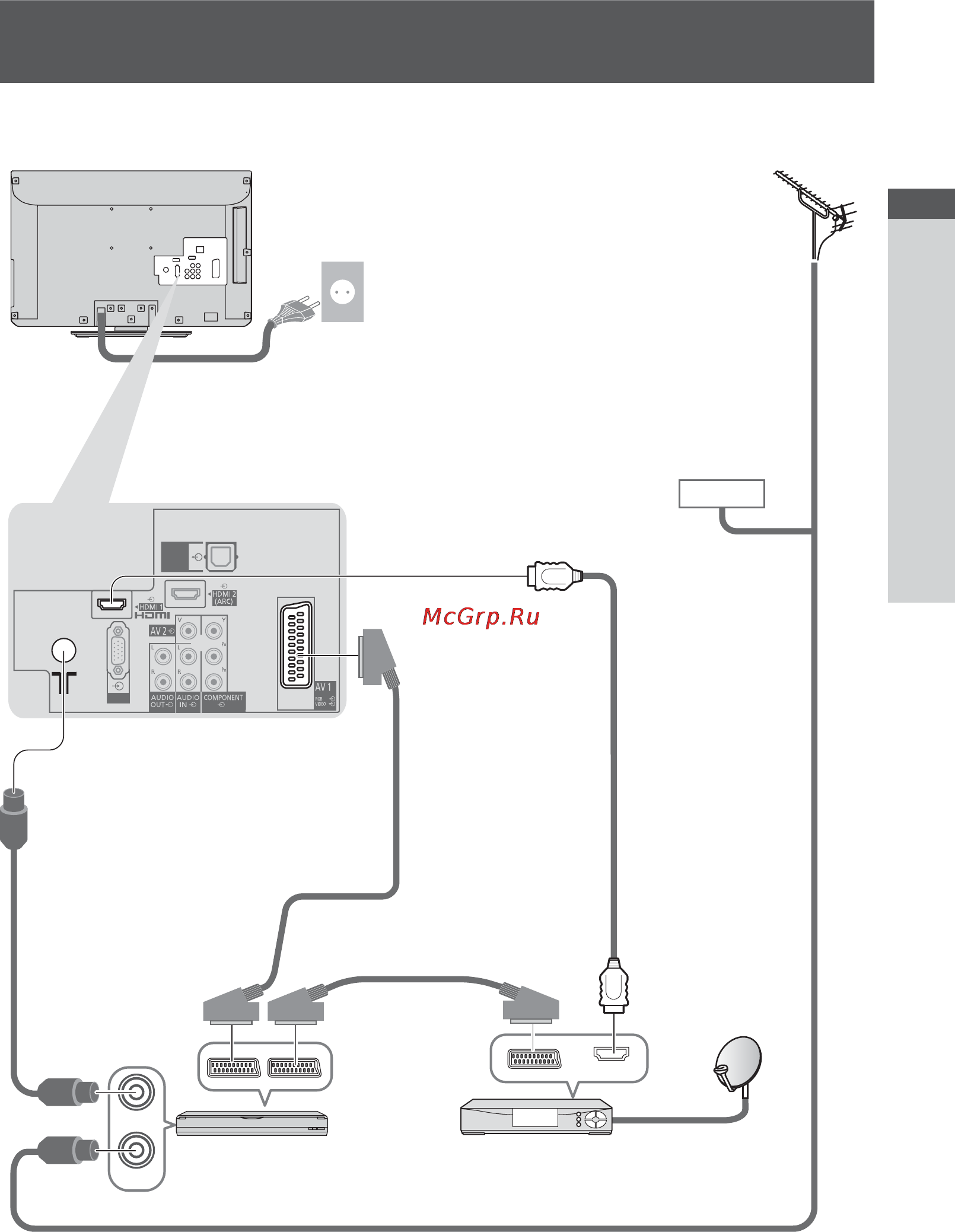 Panasonic VIERA TX-LR24E3 Инструкция по эксплуатации онлайн [11/76] 82162
