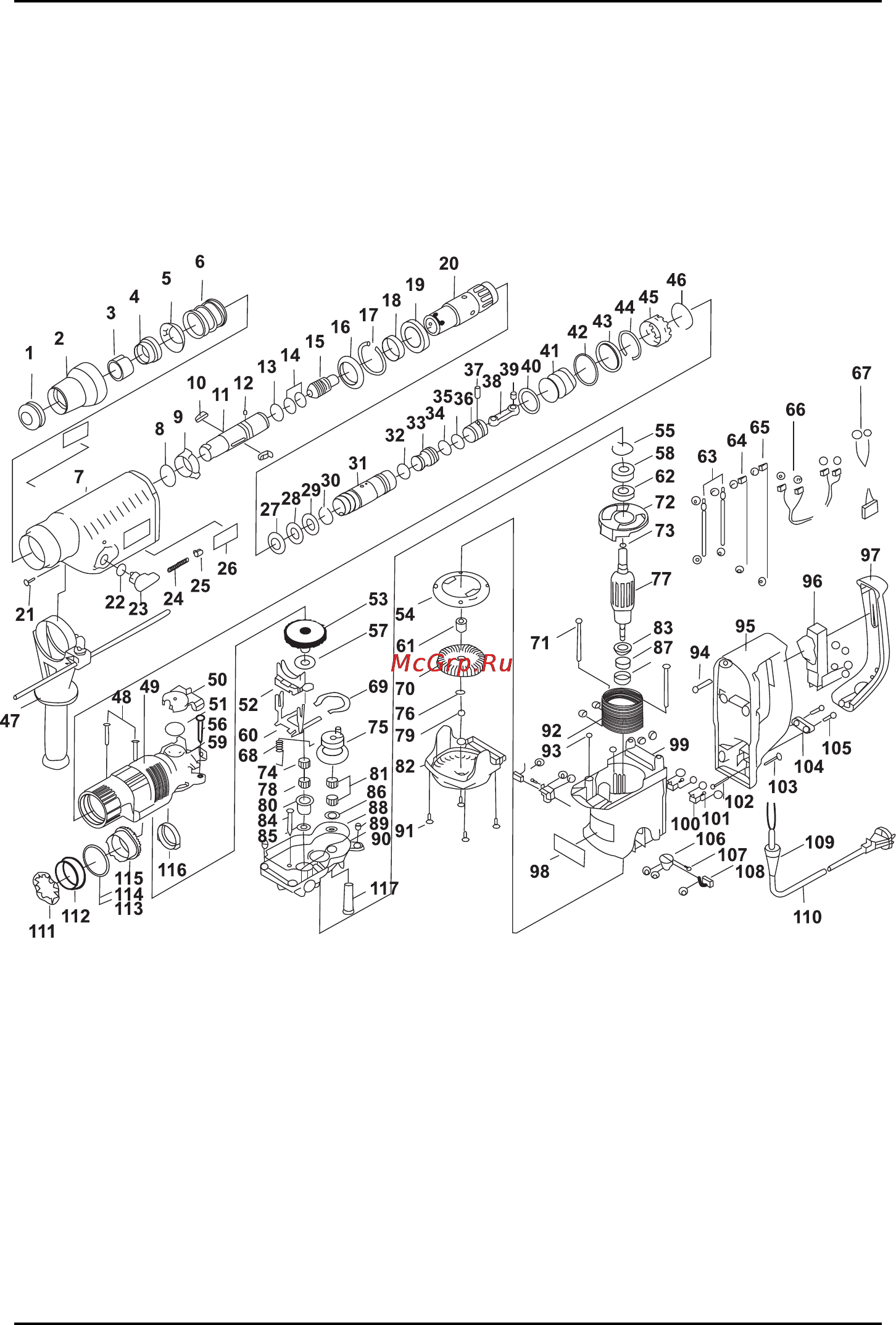 Stomer SRD-1000 [32/40] Exploded view srd 1000