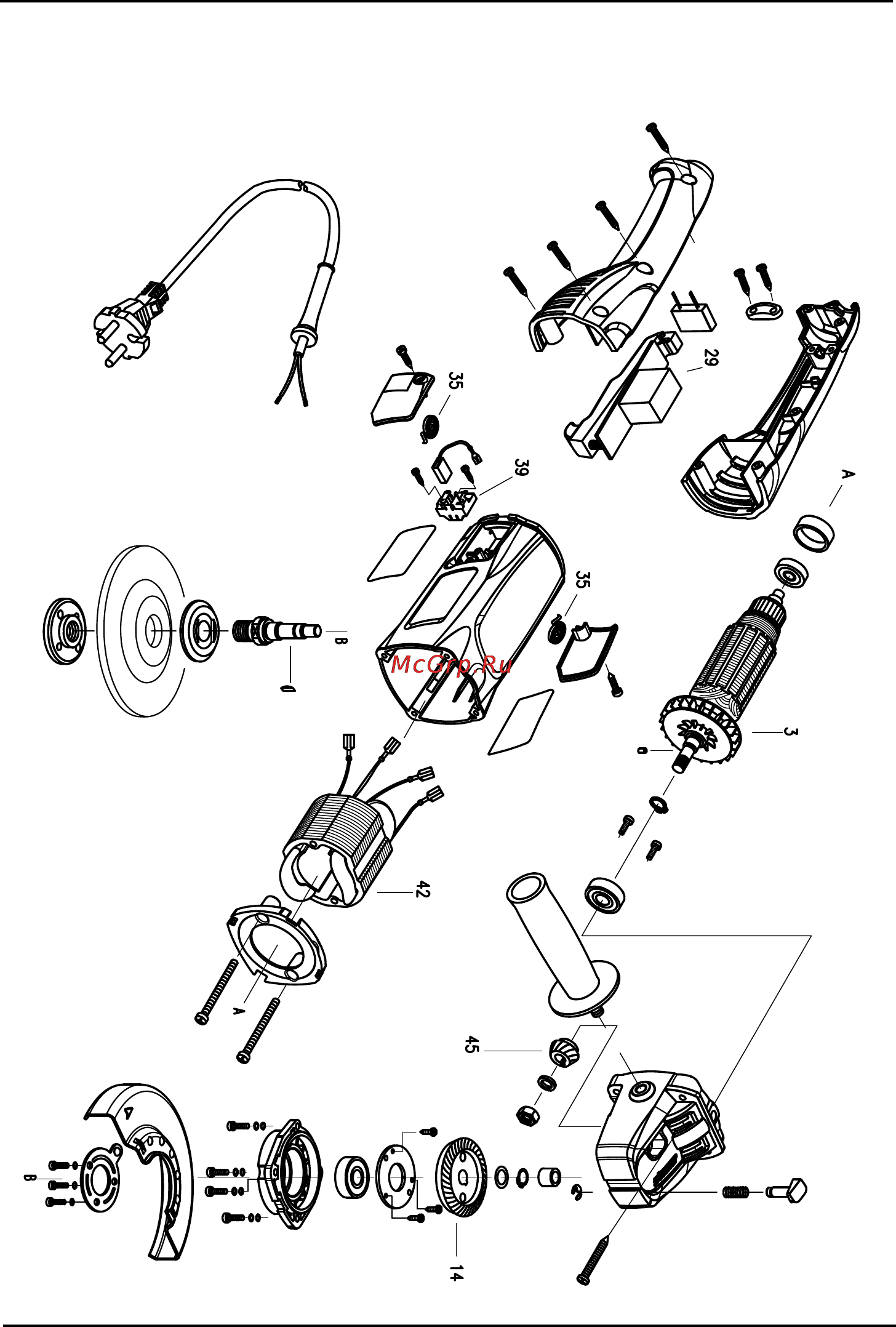 Stomer SAG-1010 [48/56] Exploded view sag 1010