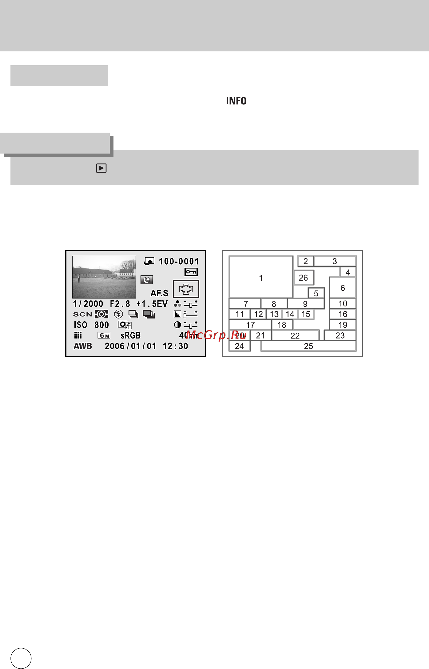 Samsung GX-1L [17/214] Азвание рабочих элементов
