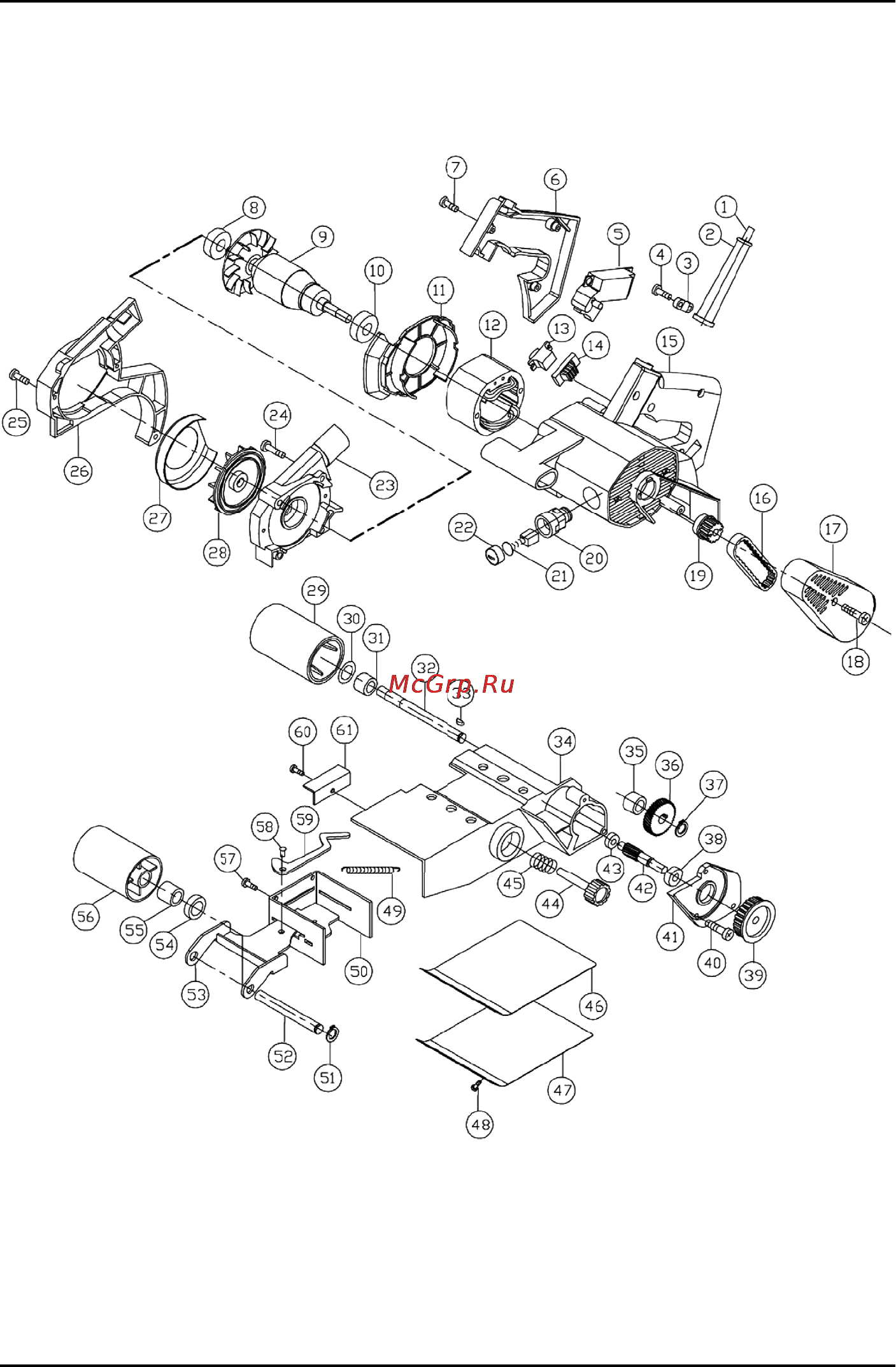 Stomer SBS-1000 [34/44] Exploded view sbs 1000