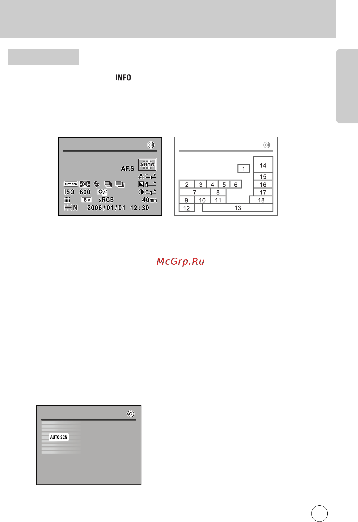 Samsung GX-1S [16/210] Азвание рабочих элементов