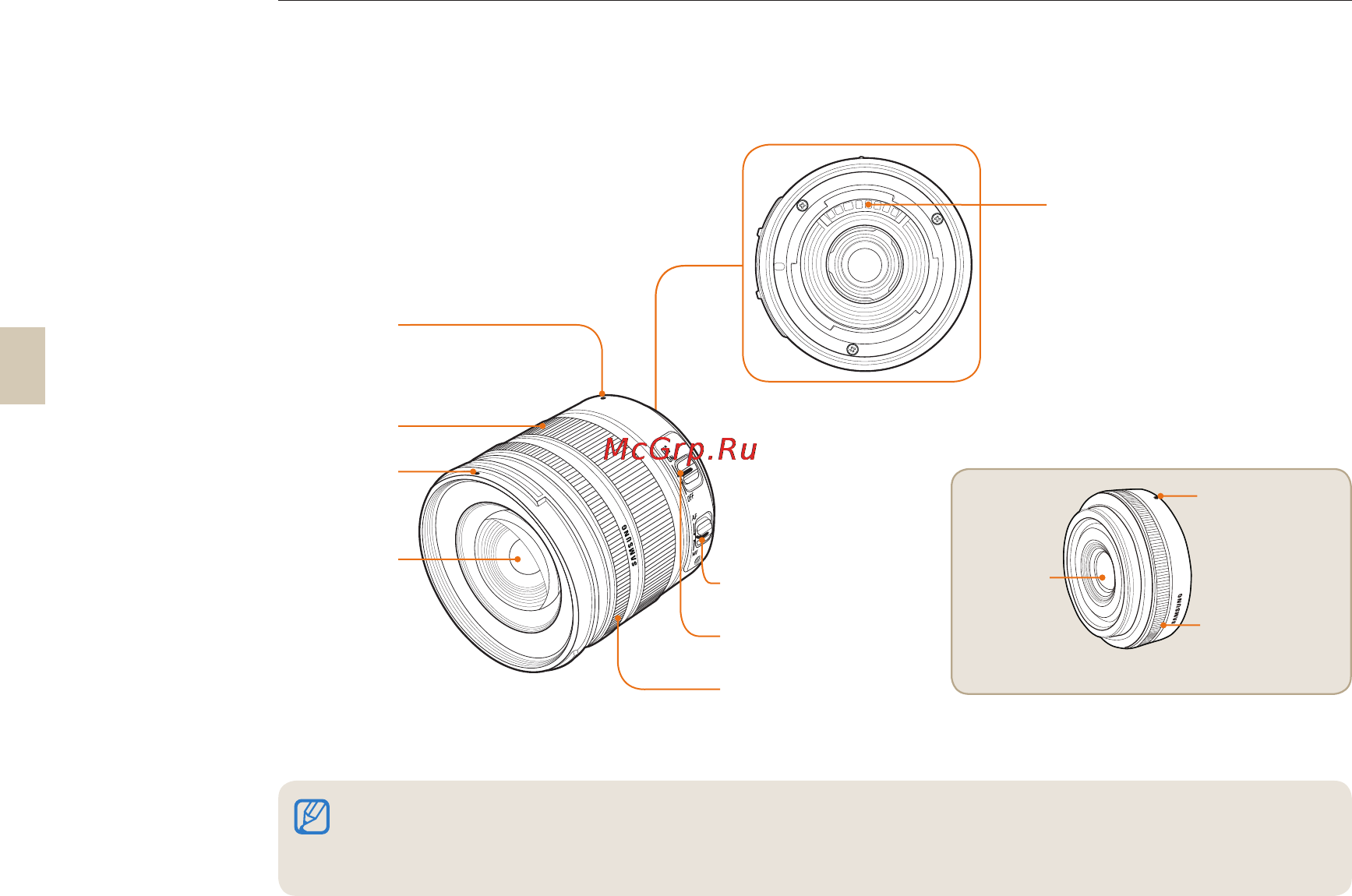Samsung NX10 [17/128] Устройство объектива