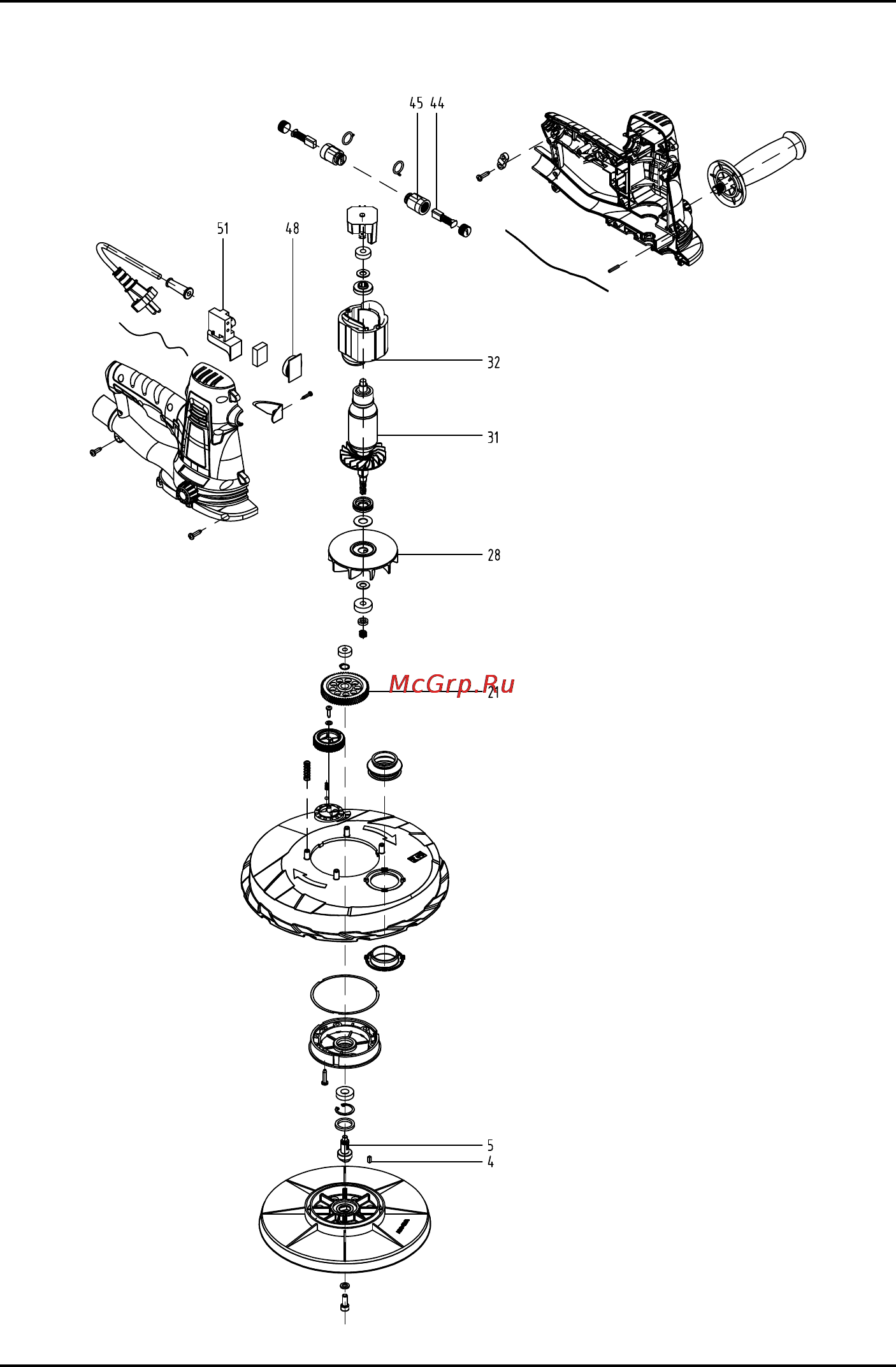 Stomer SRS-1100 [16/28] Exploded view srs 1100