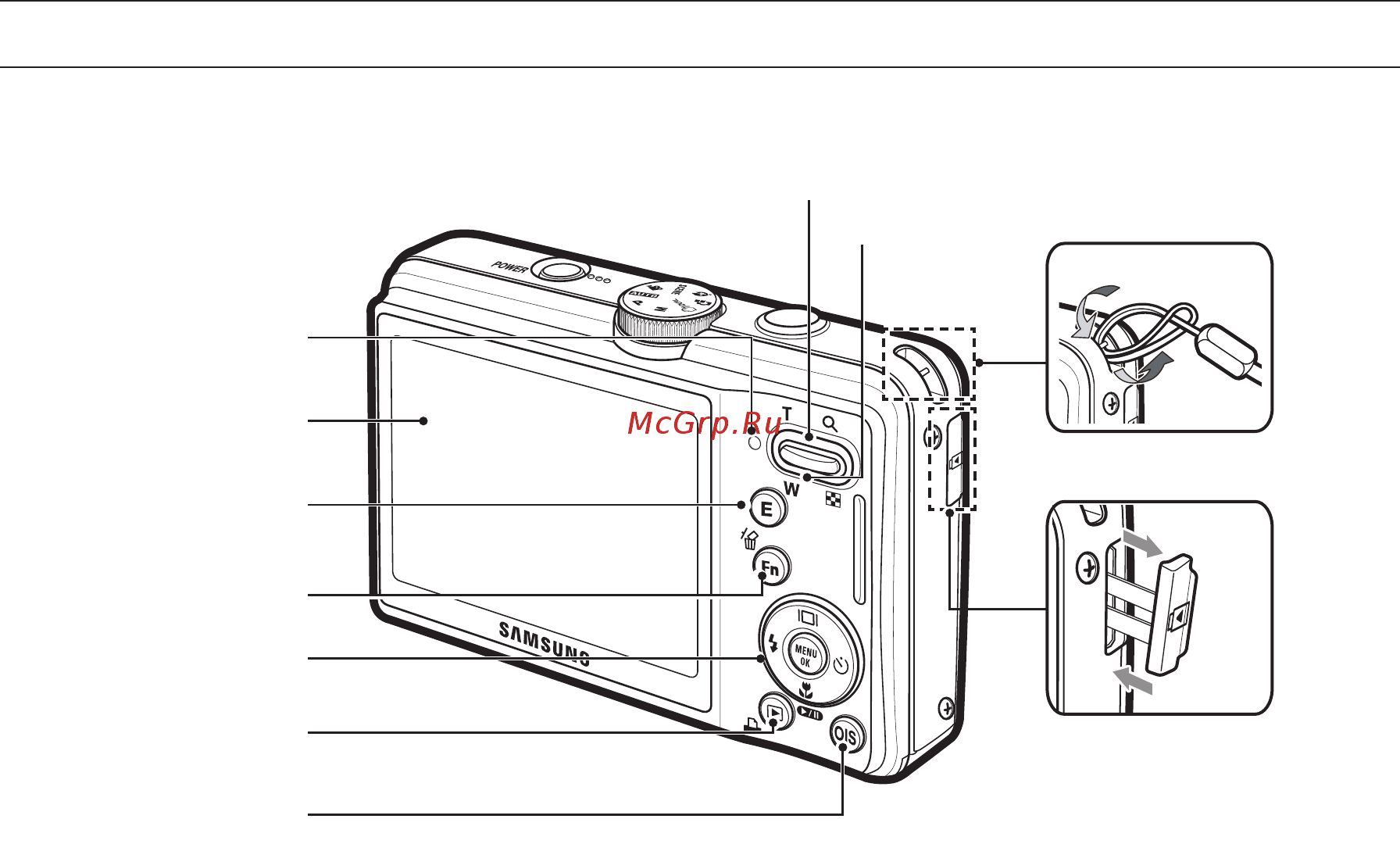 Samsung L310W [10/107] Устройство фотокамеры