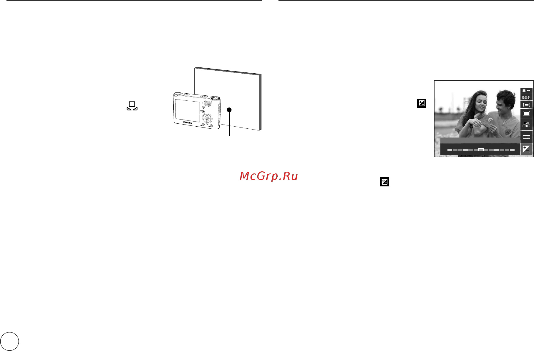 Samsung NV4 Black La Fleur [43/119] Кнопка fn экспокоррекция кнопка fn баланс белого