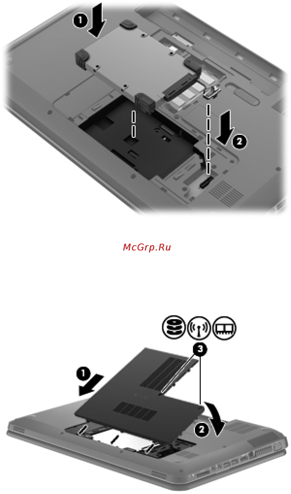 HP Pavilion g6-2302er [34/50] Установка жесткого диска
