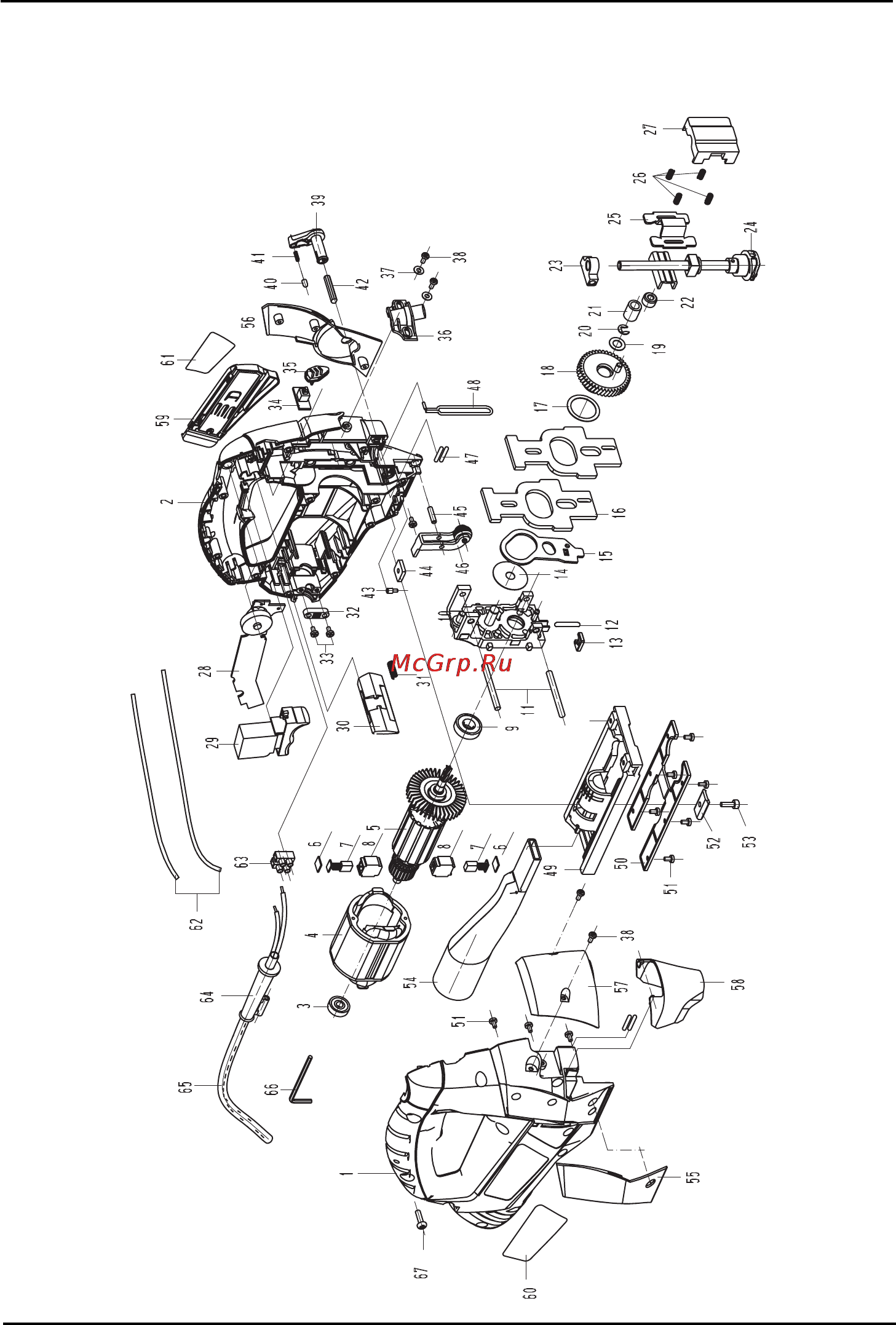 Stomer SJS-750-QLK [34/44] Exploded view sjs 750 ql