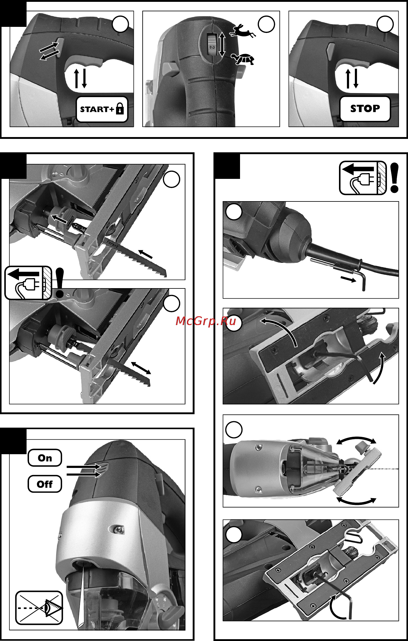 Stomer SJS-750-QLK Инструкция по эксплуатации онлайн [4/44] 82239