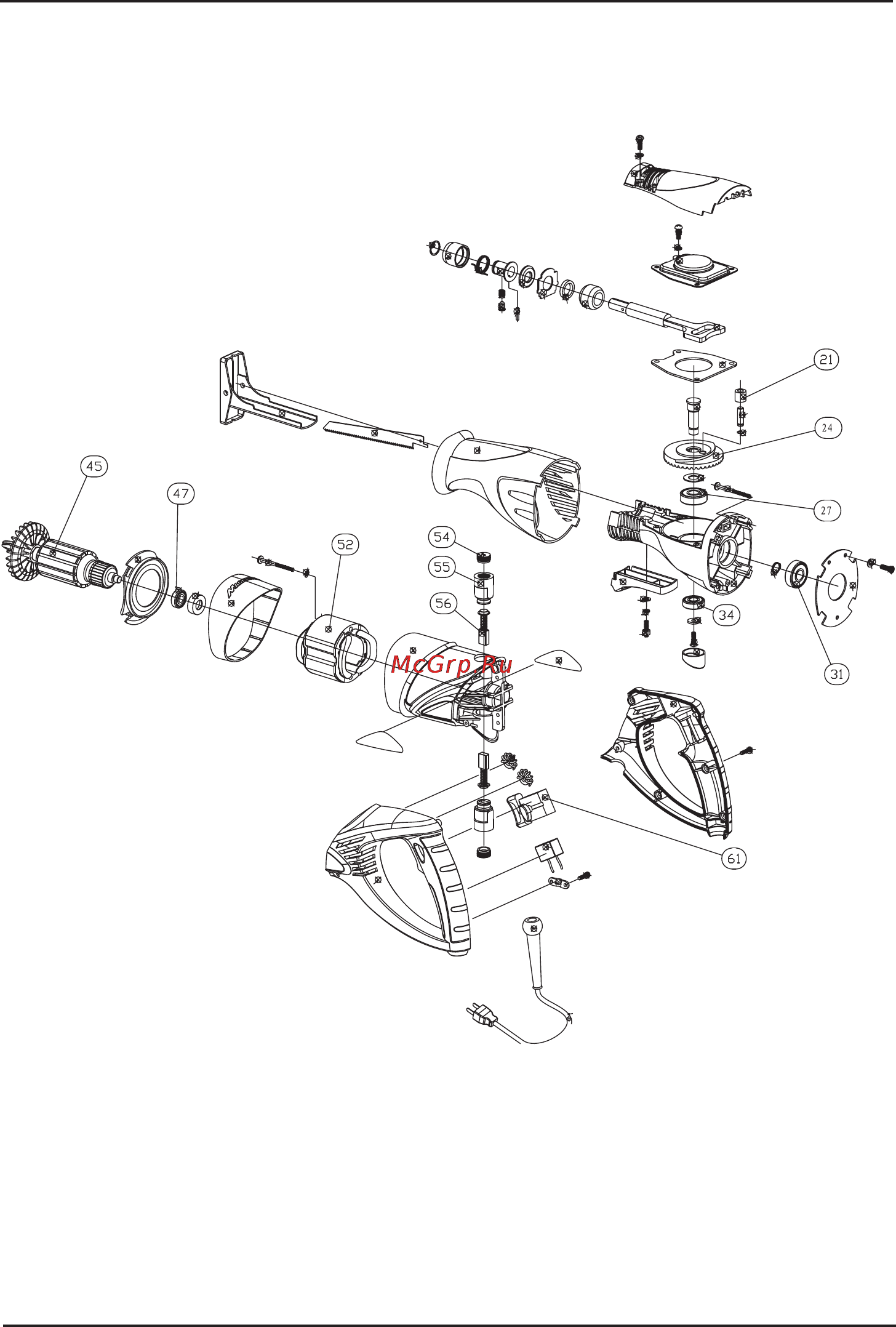 Stomer SSS-1000 [32/40] Exploded view