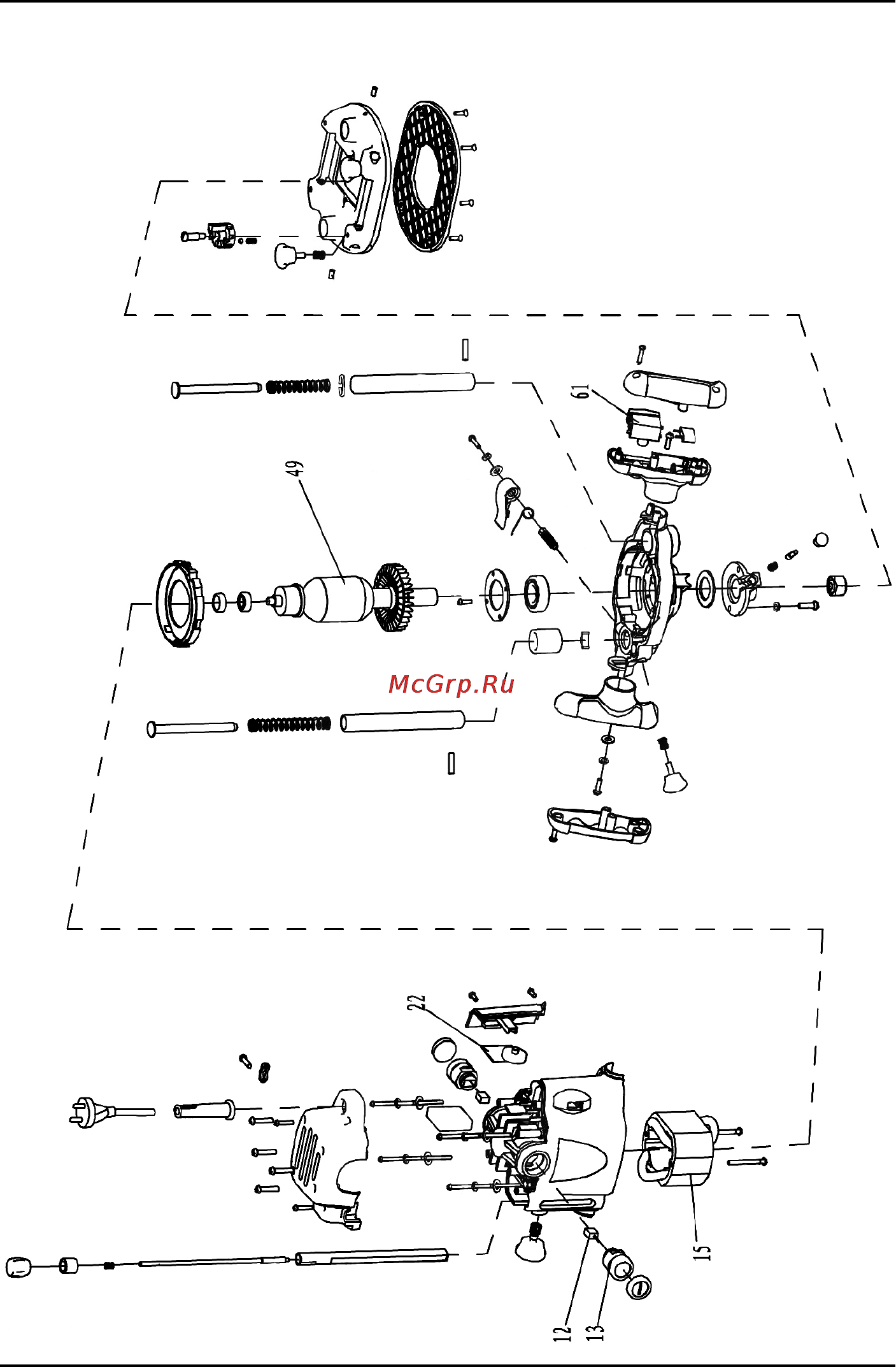 Stomer SER-1600 [34/44] Exploded view ser 1600