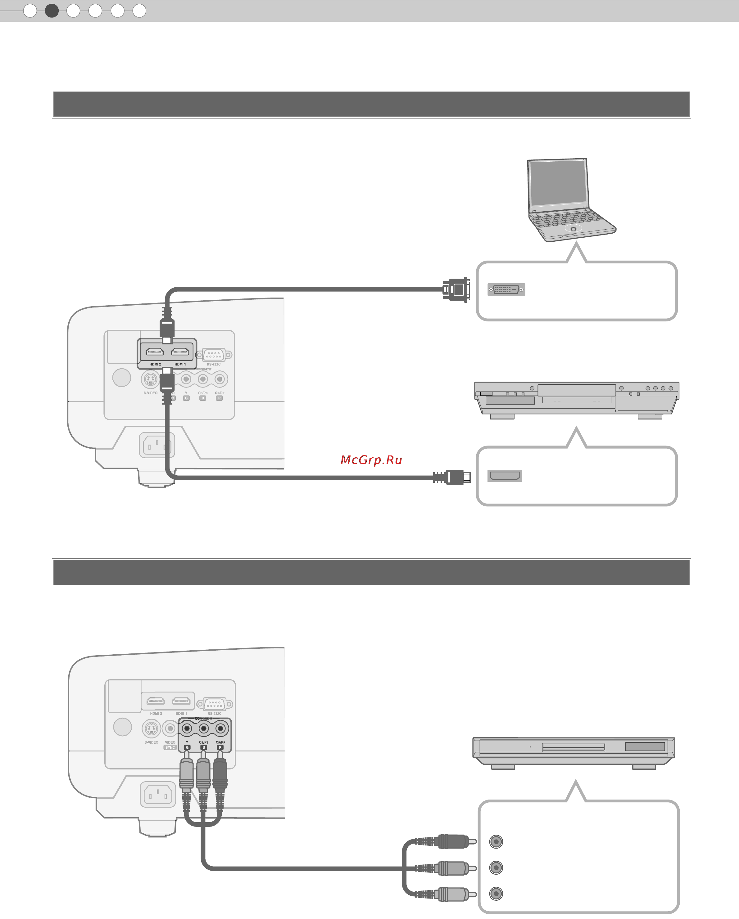 JVC DLA-HD1 [20/106] Connecting continued
