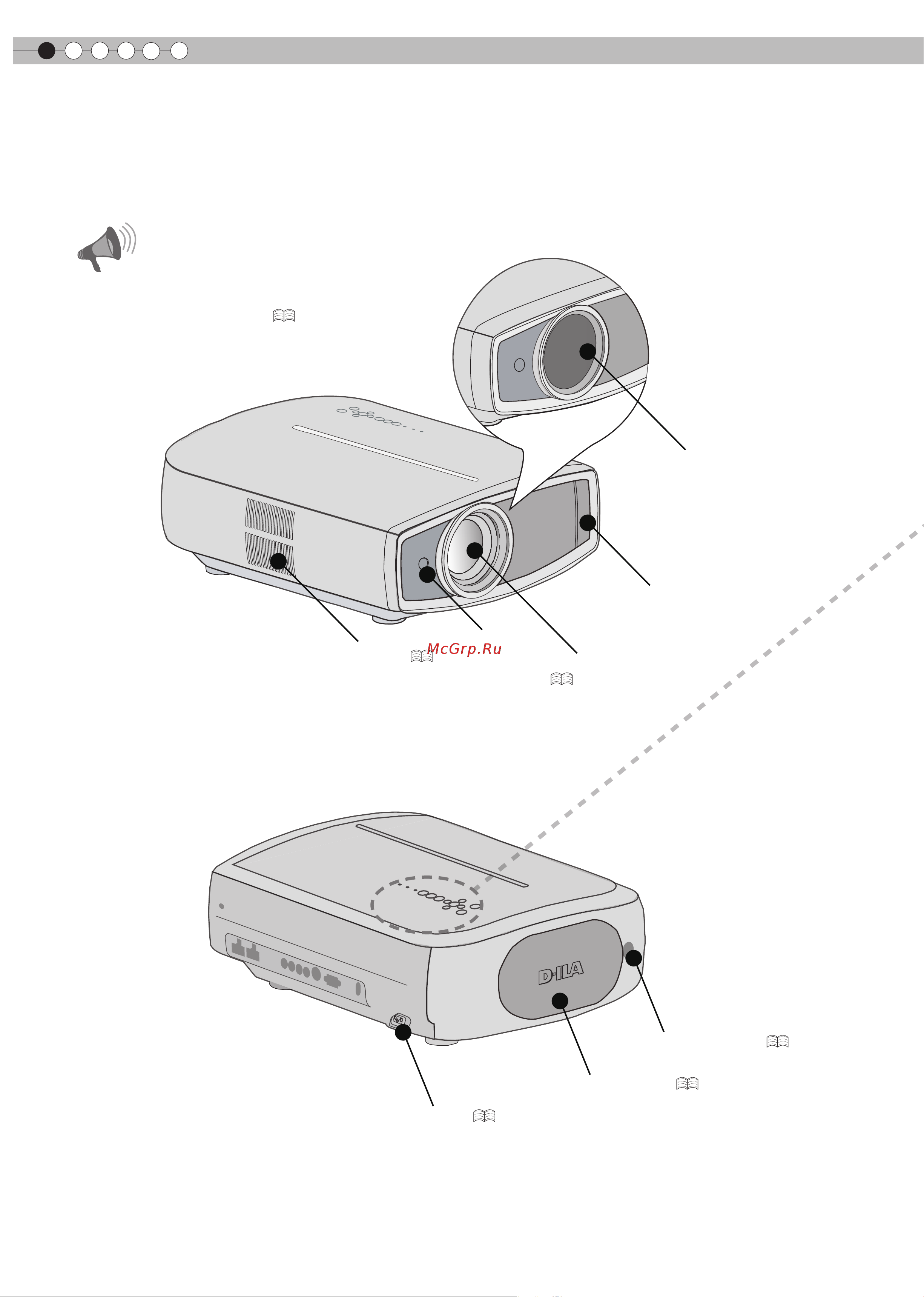 JVC DLA-HD550 [12/175] Bedienelemente und funktionen