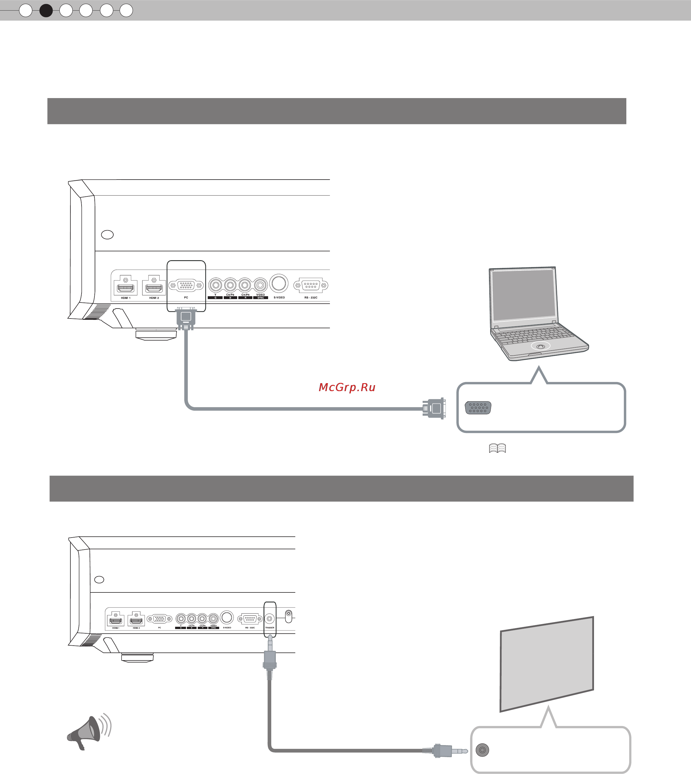 JVC DLA-HD990 [20/185] Anschluss über pc kabel