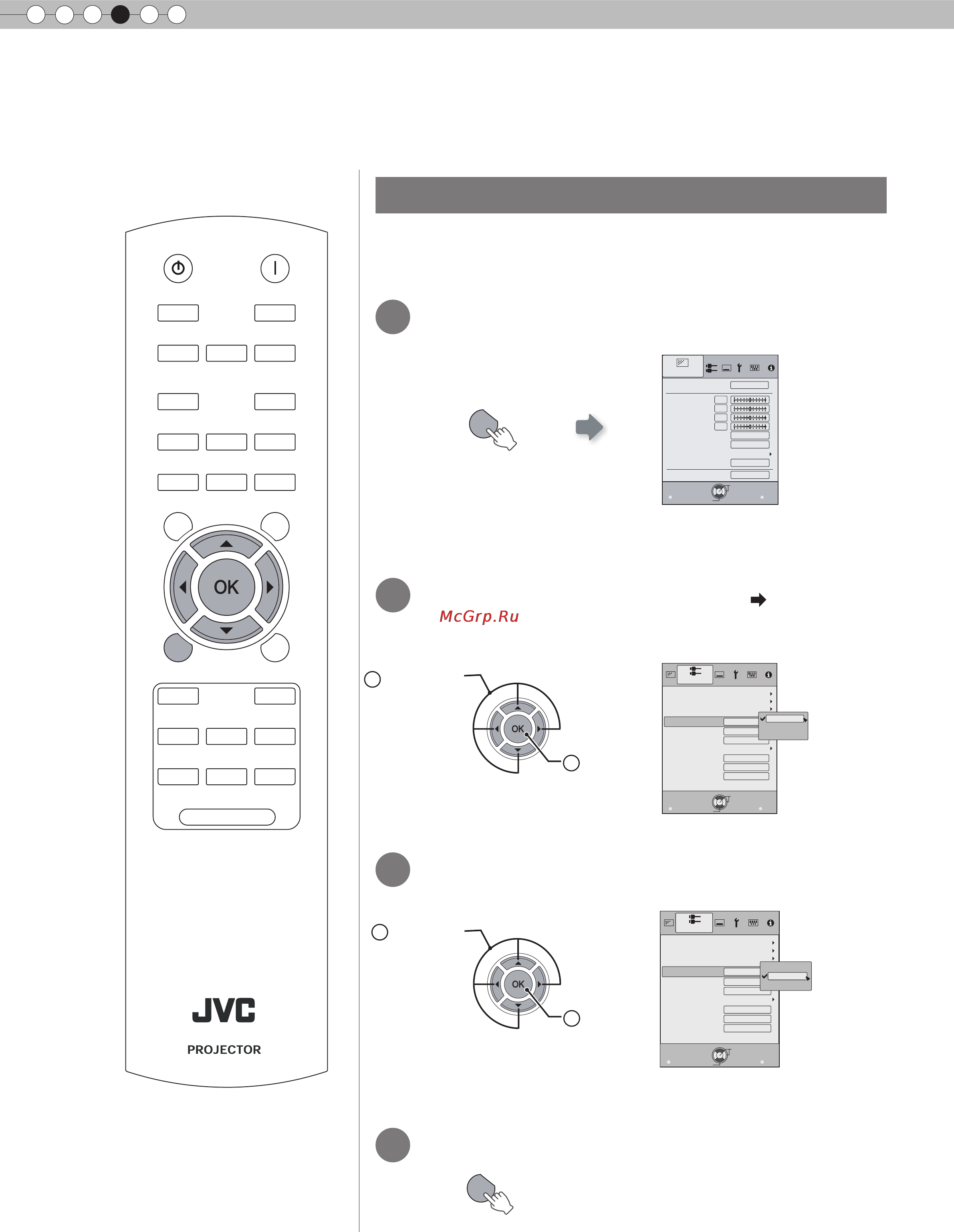 JVC DLA-RS10 [90/179] Menu di impostazione