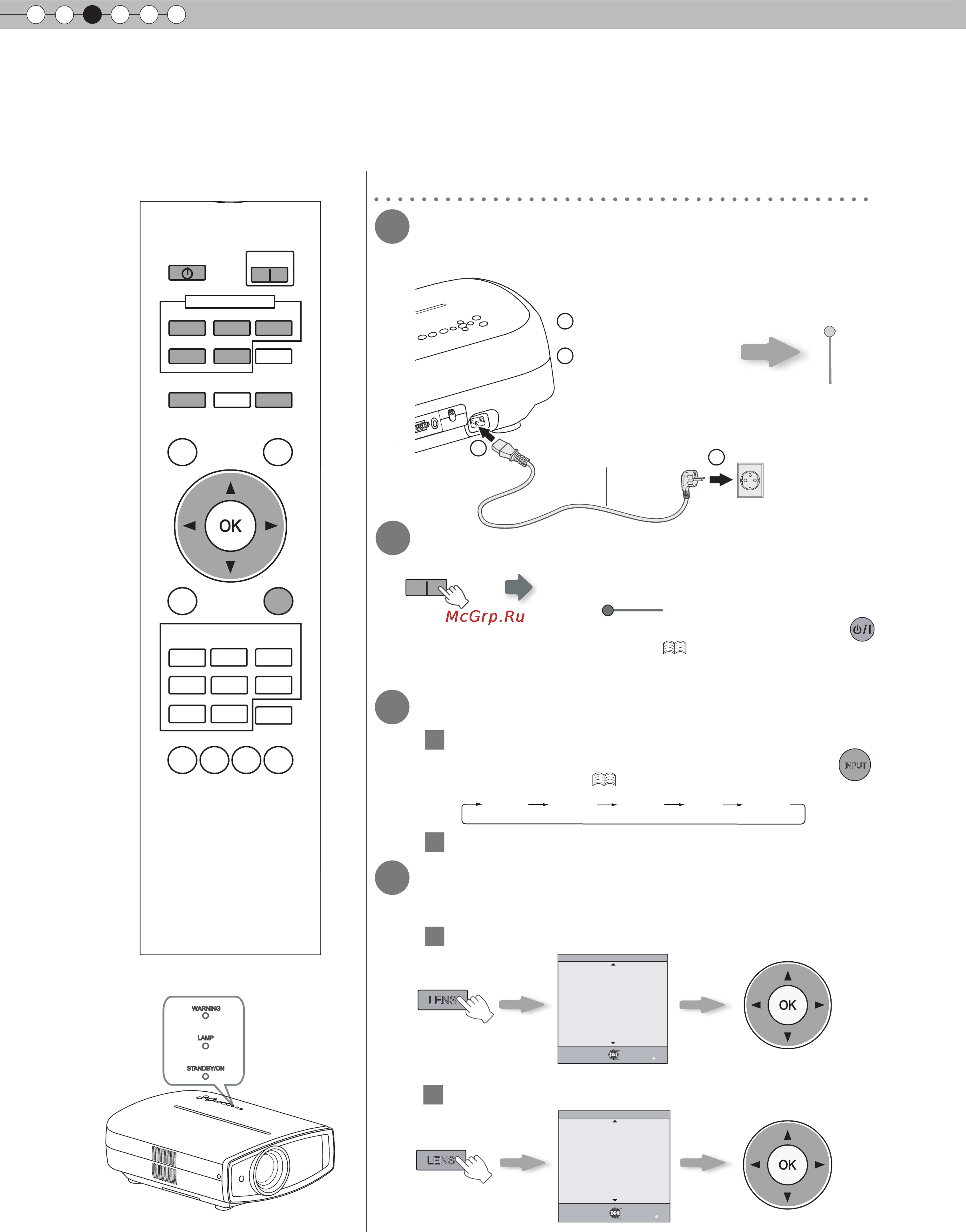 JVC DLA-RS15 [84/181] Funzionamento di base