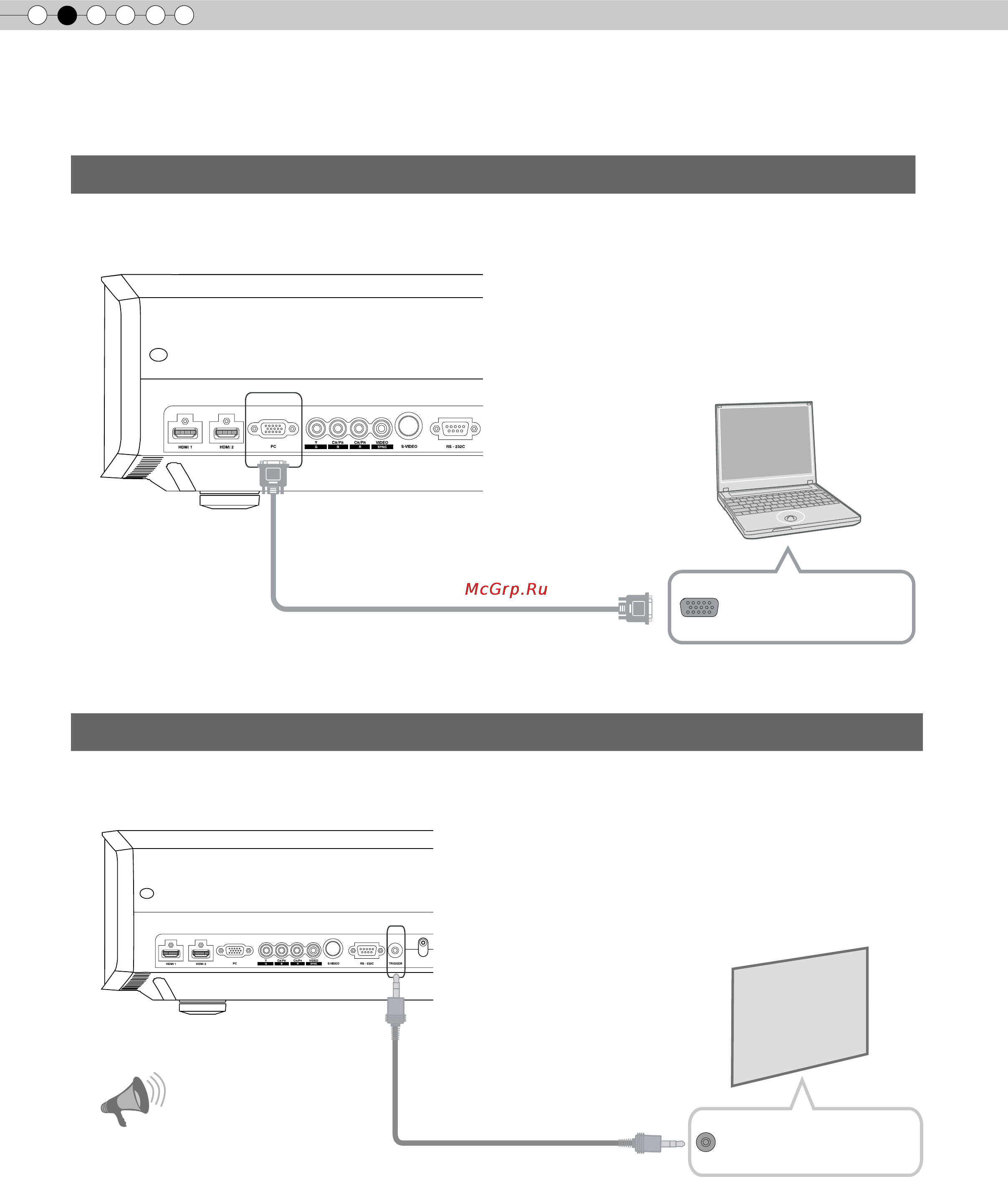 JVC DLA-RS20 [82/181] Connessione con cavo pc