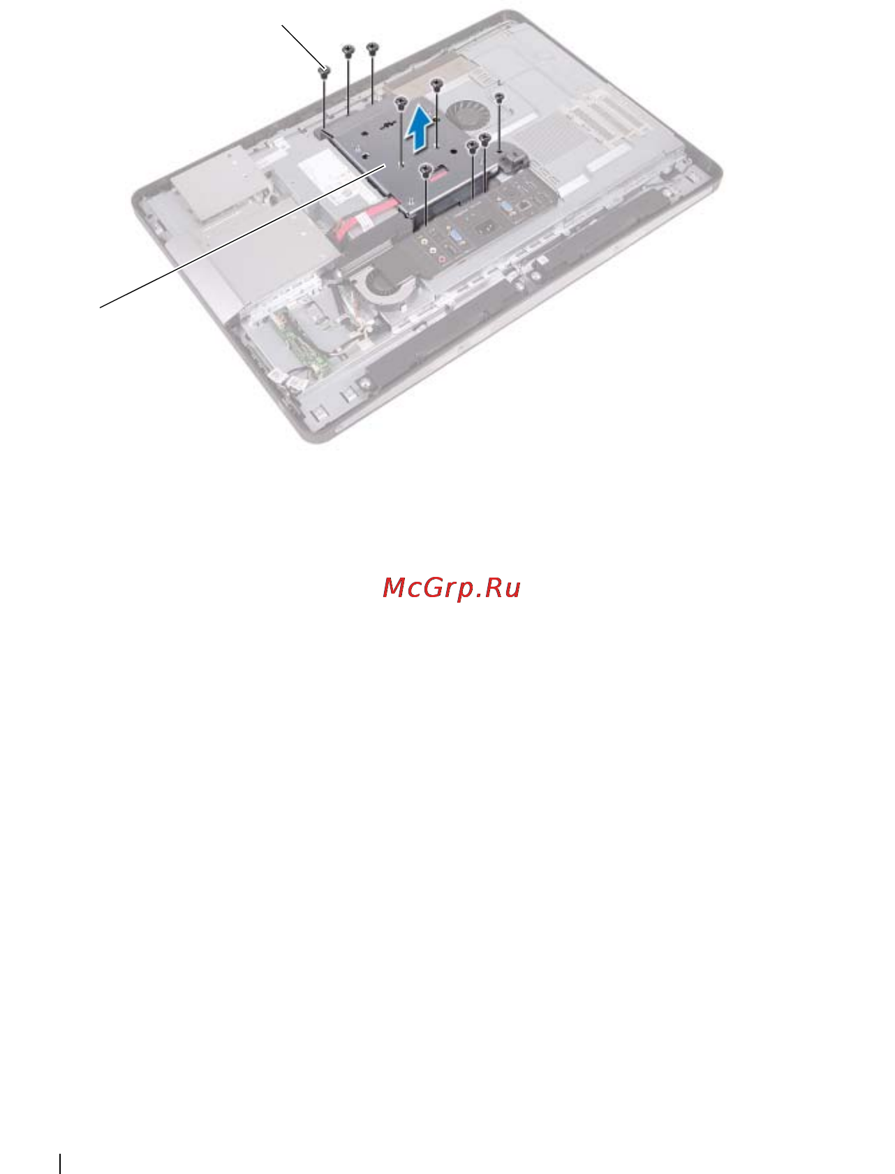 Dell Inspiron One /2330-7571/ [46/150] Установка vesa совместимого кронштейна