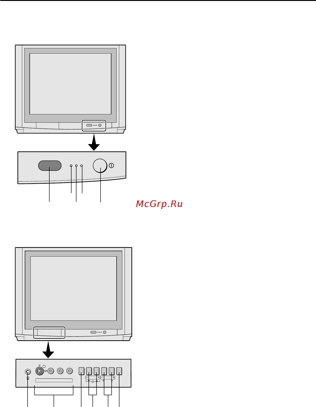 JVC HV-L29PRO [50/88] Кнопки и функции телевизора