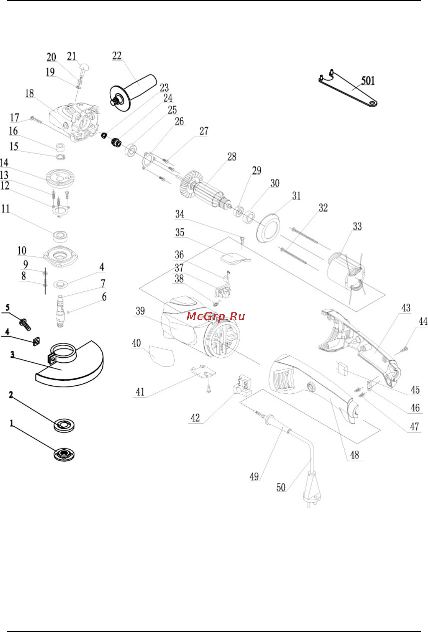 Hander HAG-1400 [42/50] Exploded view hag 1400