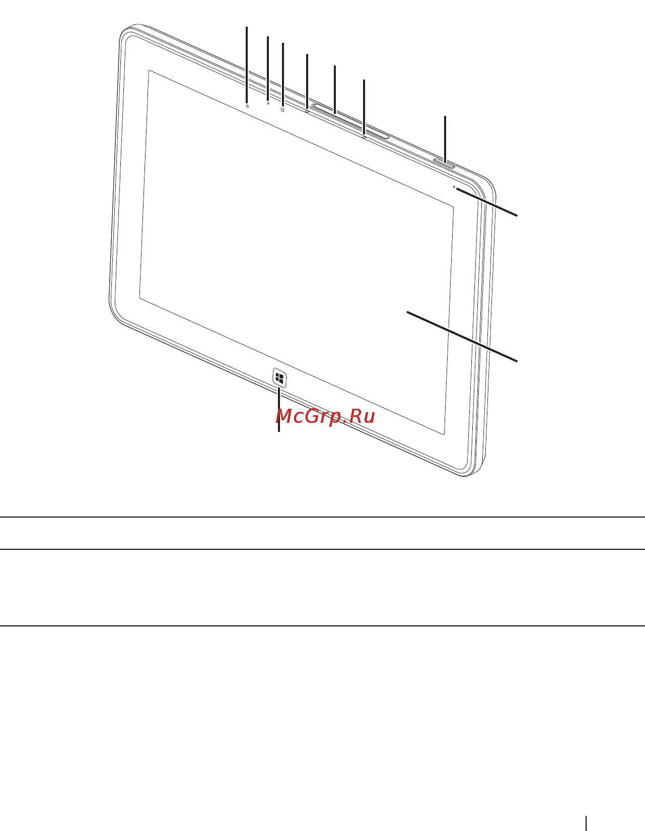 Dell XPS 10Tablet 6225-8257 32Gb+KB [5/58] Элементы планшетного пк xps 10