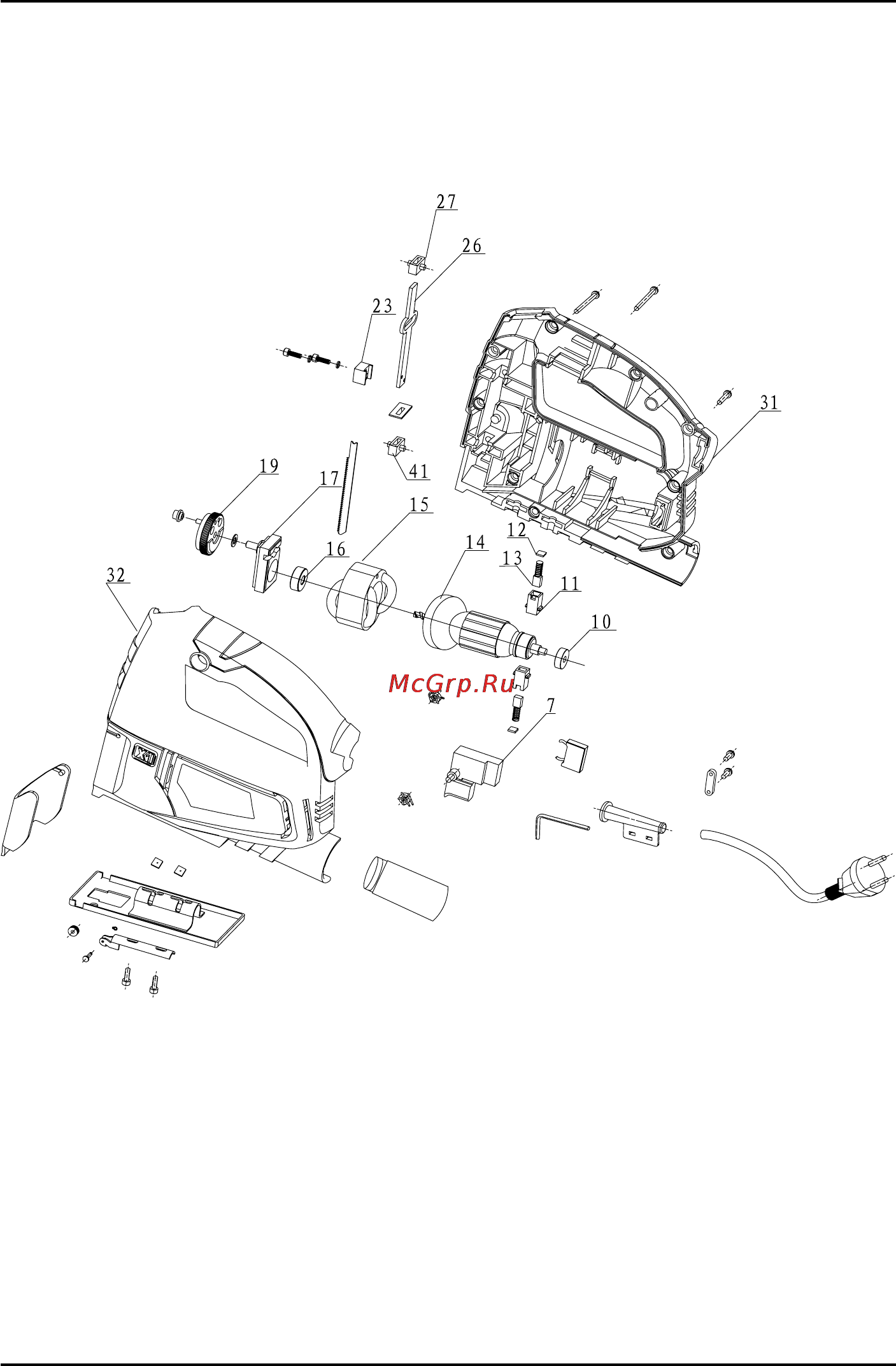 Hander HJS-505 [32/40] Exploded view hjs 505
