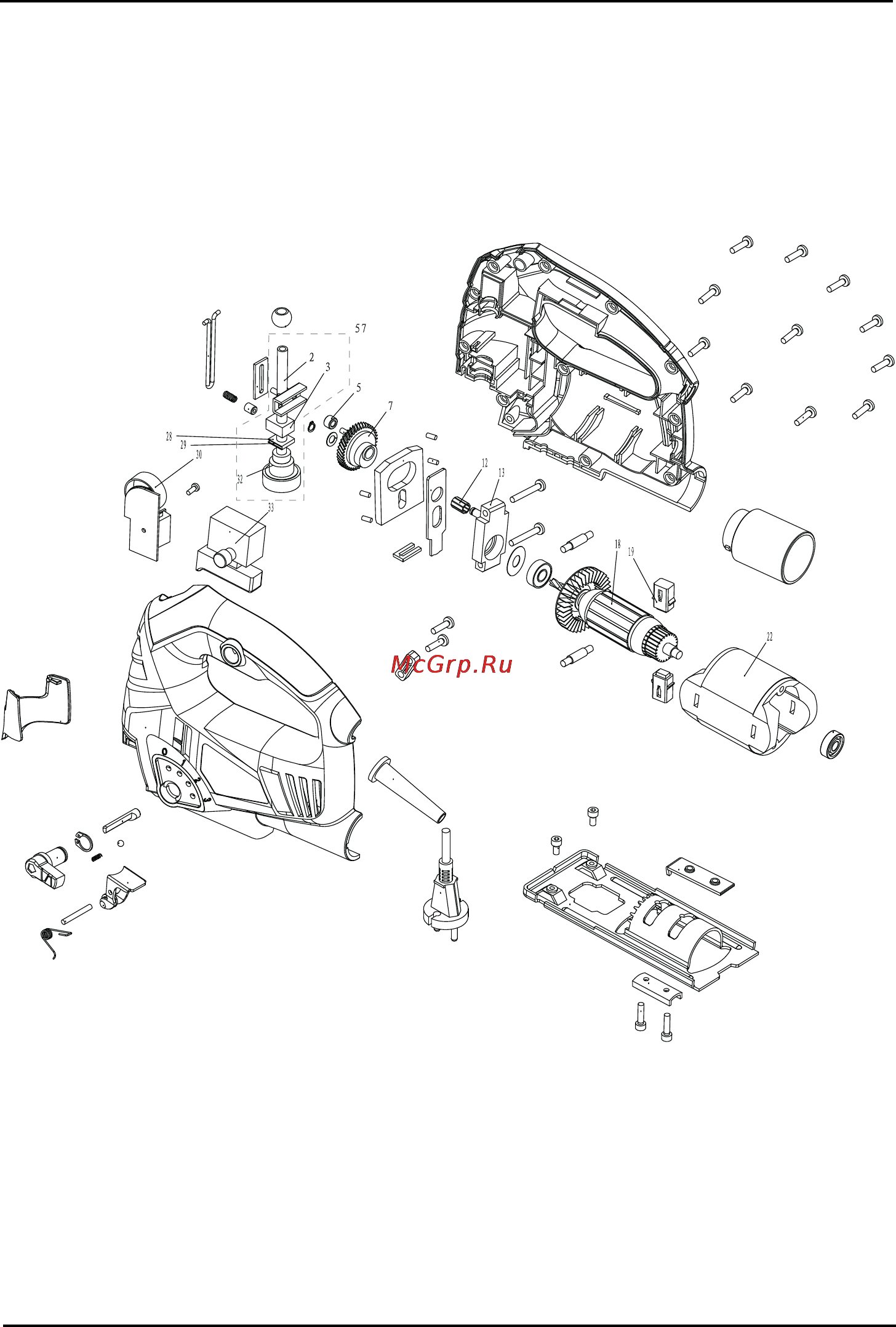 Hander HJS-570-Q [29/36] Exploded view hjs 570 q