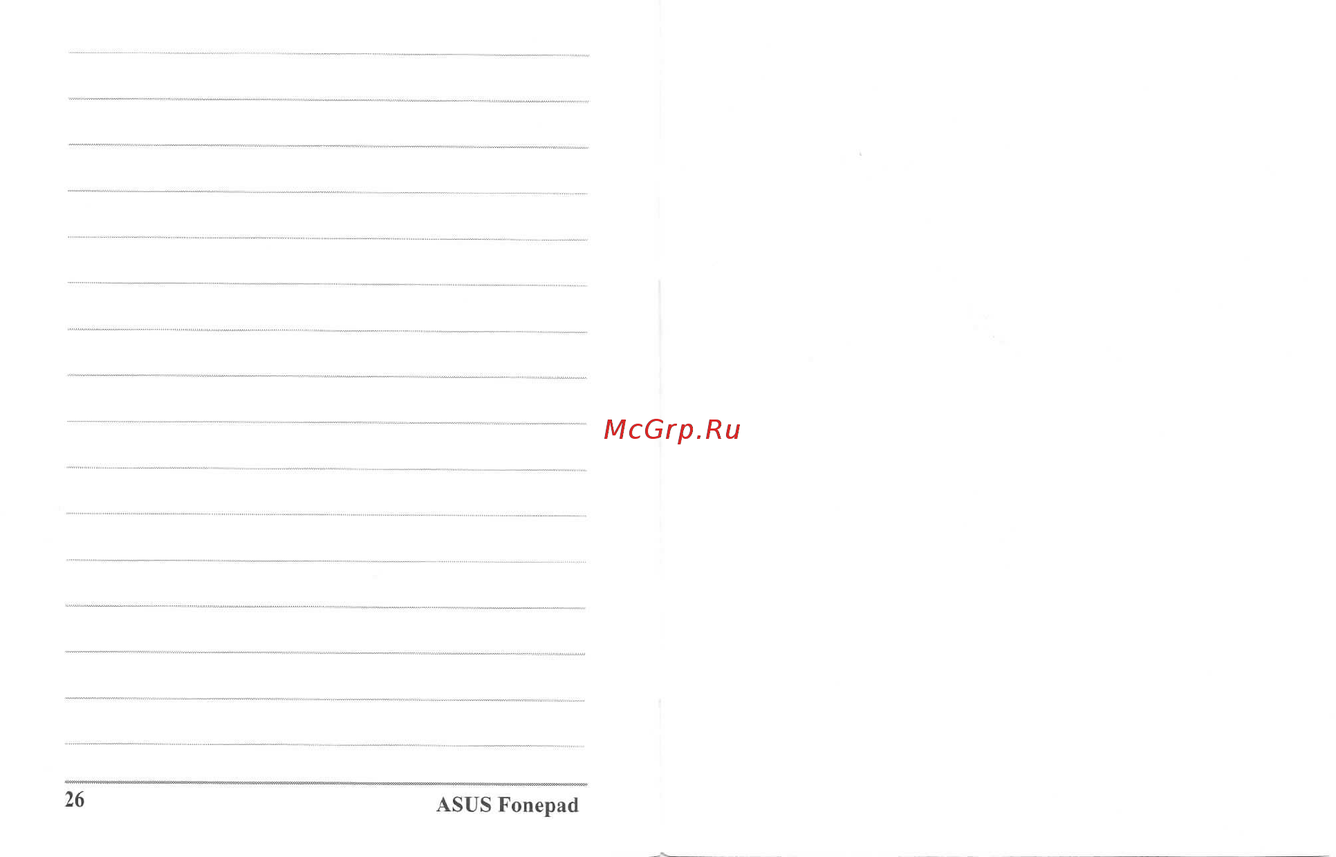 Asus Fonepad ME371MG (1B002A) 16Gb 3G Инструкция по эксплуатации онлайн [14/14] 82428