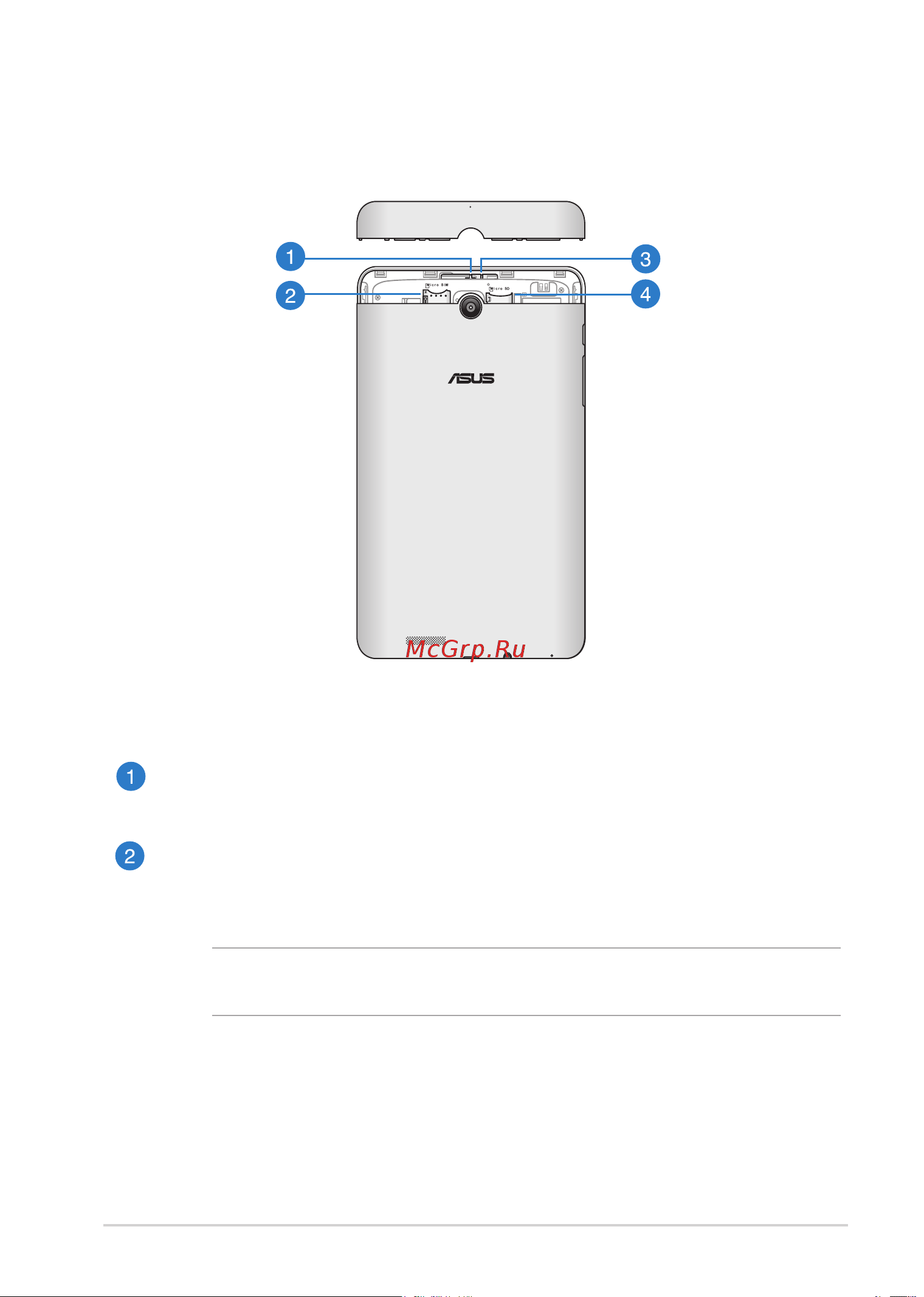 Asus Fonepad ME371MG 8Gb Gold (1I077A) [17/110] Внутри заднего отсека